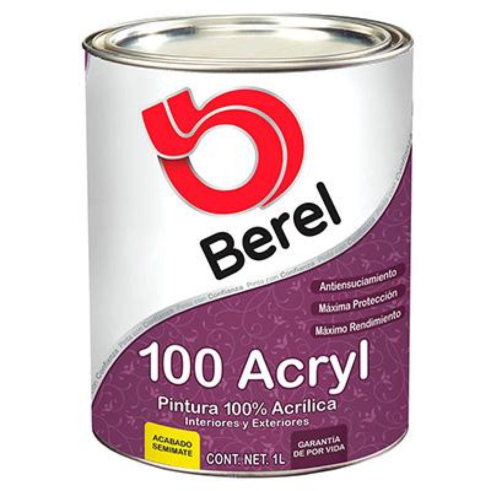 PINTURA VINIL ACRÍLICA PARA INTERIOR Y EXTERIOR BE 