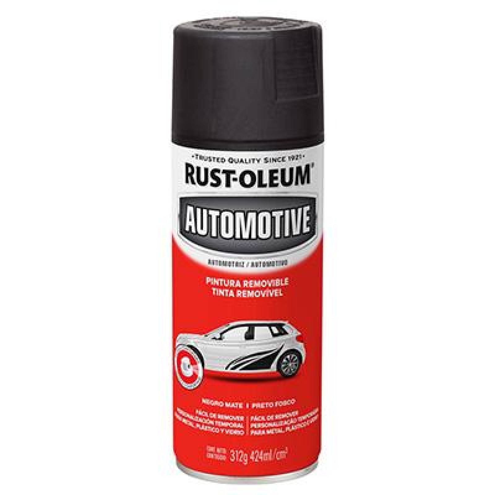 PINTURA REMOVIBLE EN AEROSOL 312 GR NEGRO 