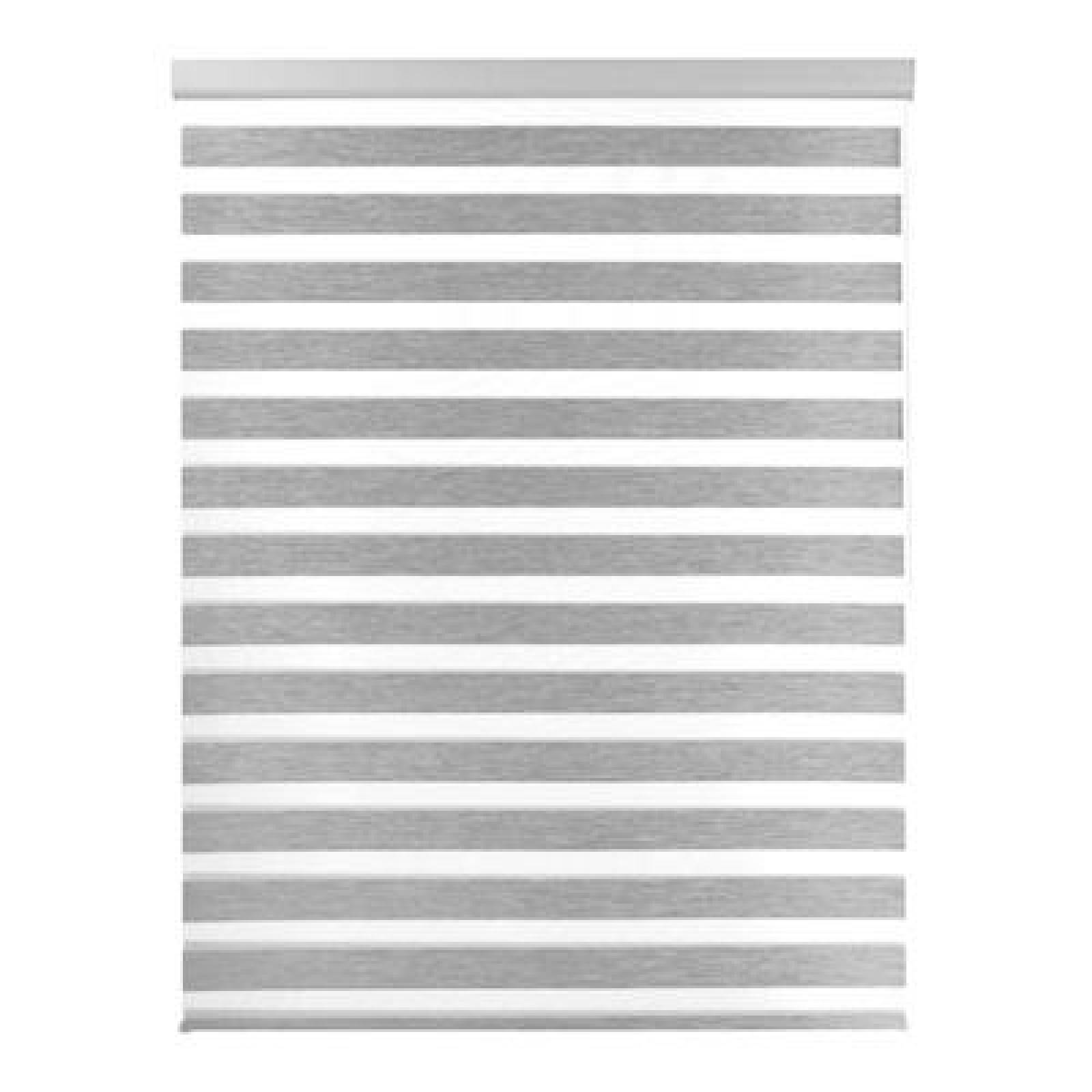 PERSIANA ENROLLABLE DÚO 220 X 160 CM GRIS