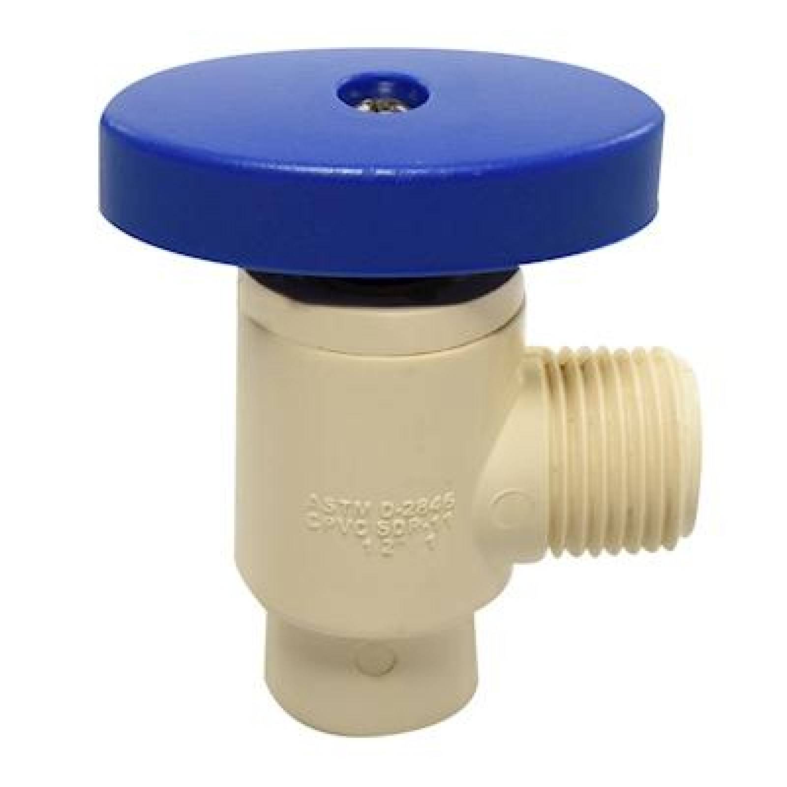 VÁLVULA ANGULAR DE CONTROL 1/2 PULGADA MARFIL B&K 