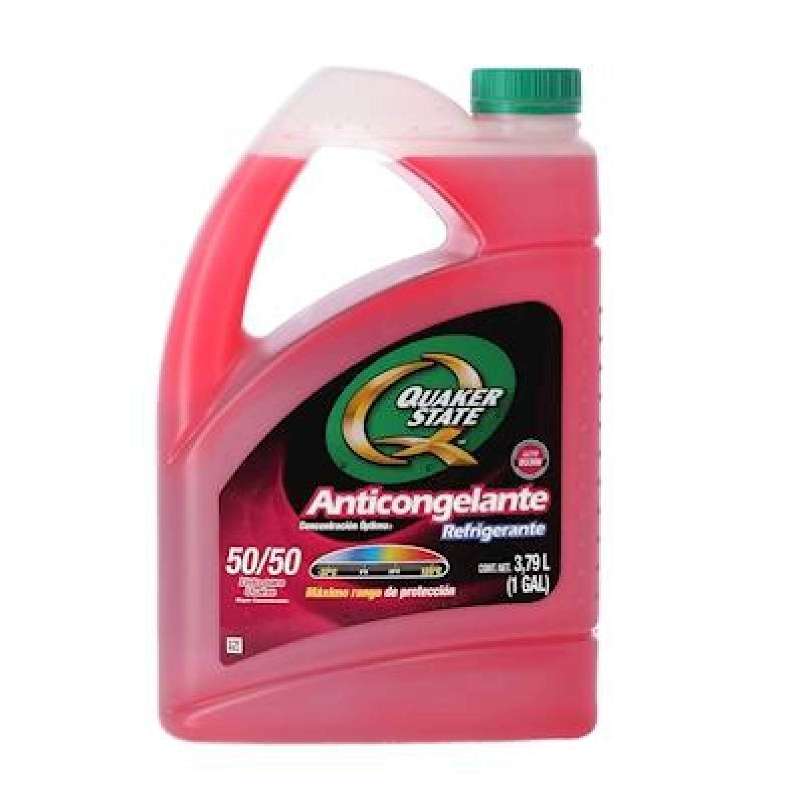 ANTICONGELANTE REFRIGERANTE 3.79 L ROJO QUAKER STATE 