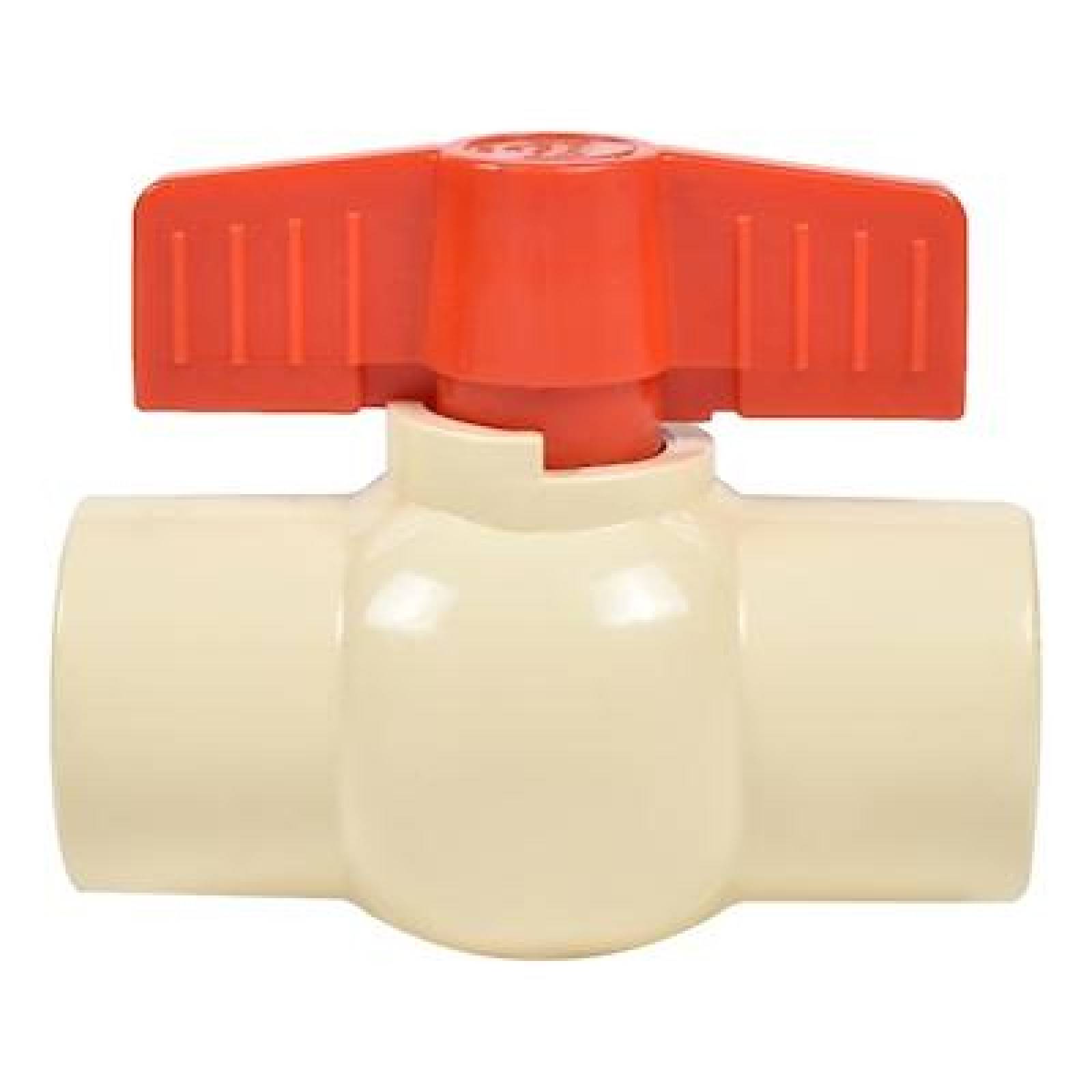 VÁLVULA BOLA 1 PULGADA BEIGE B&K 