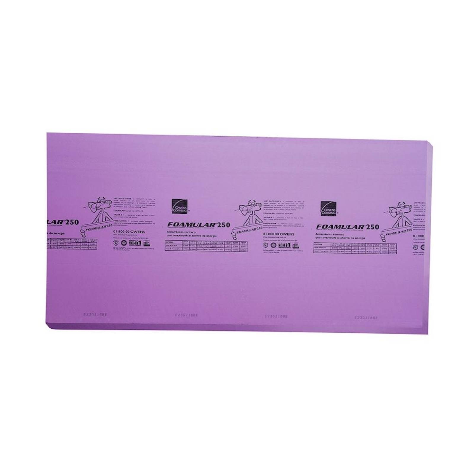 FOAMULAR 2 PULGADAS 1.22 X 2.44 M 