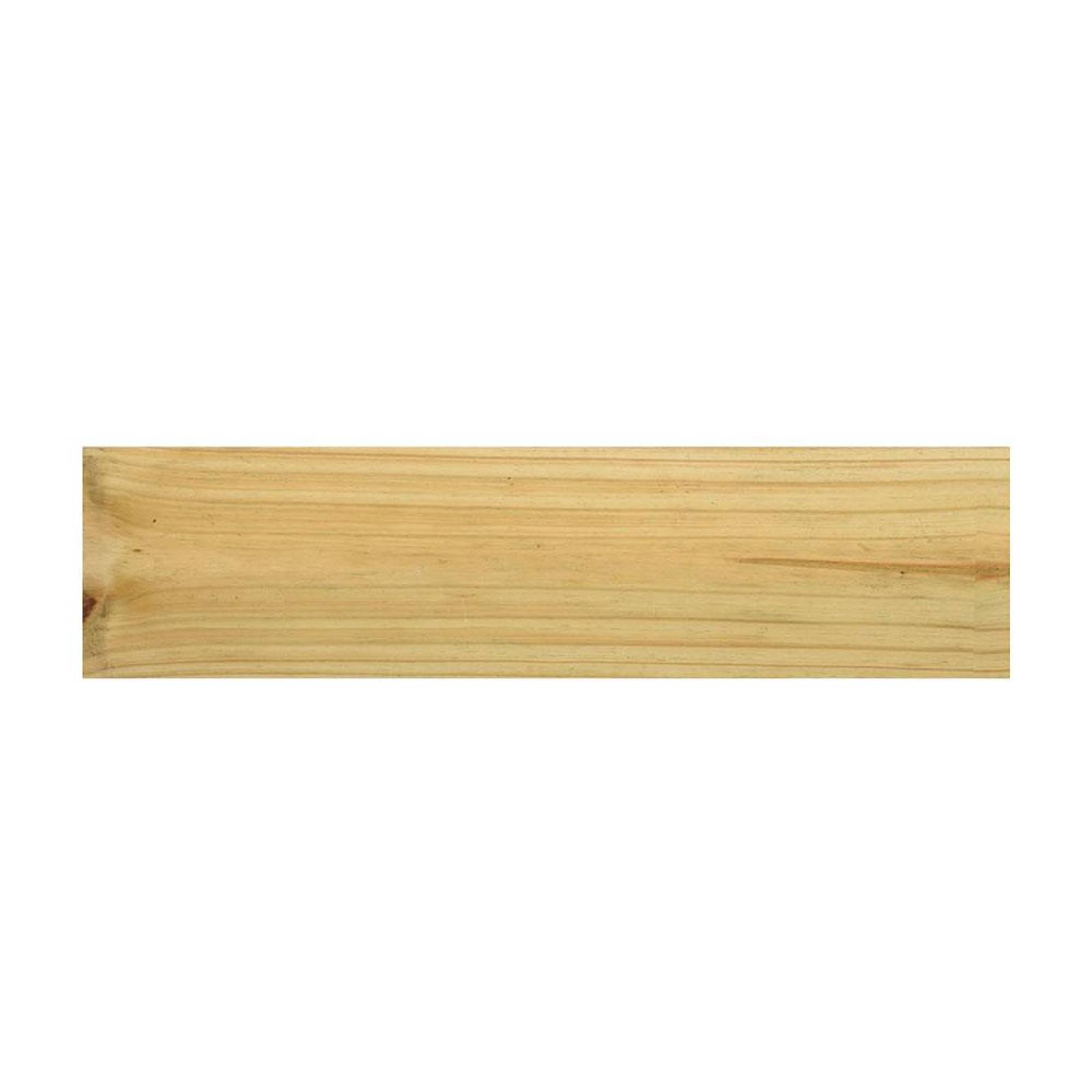TABLA DE MADERA TRATADA 244 X 14 X 2.5 CM BIEGE 