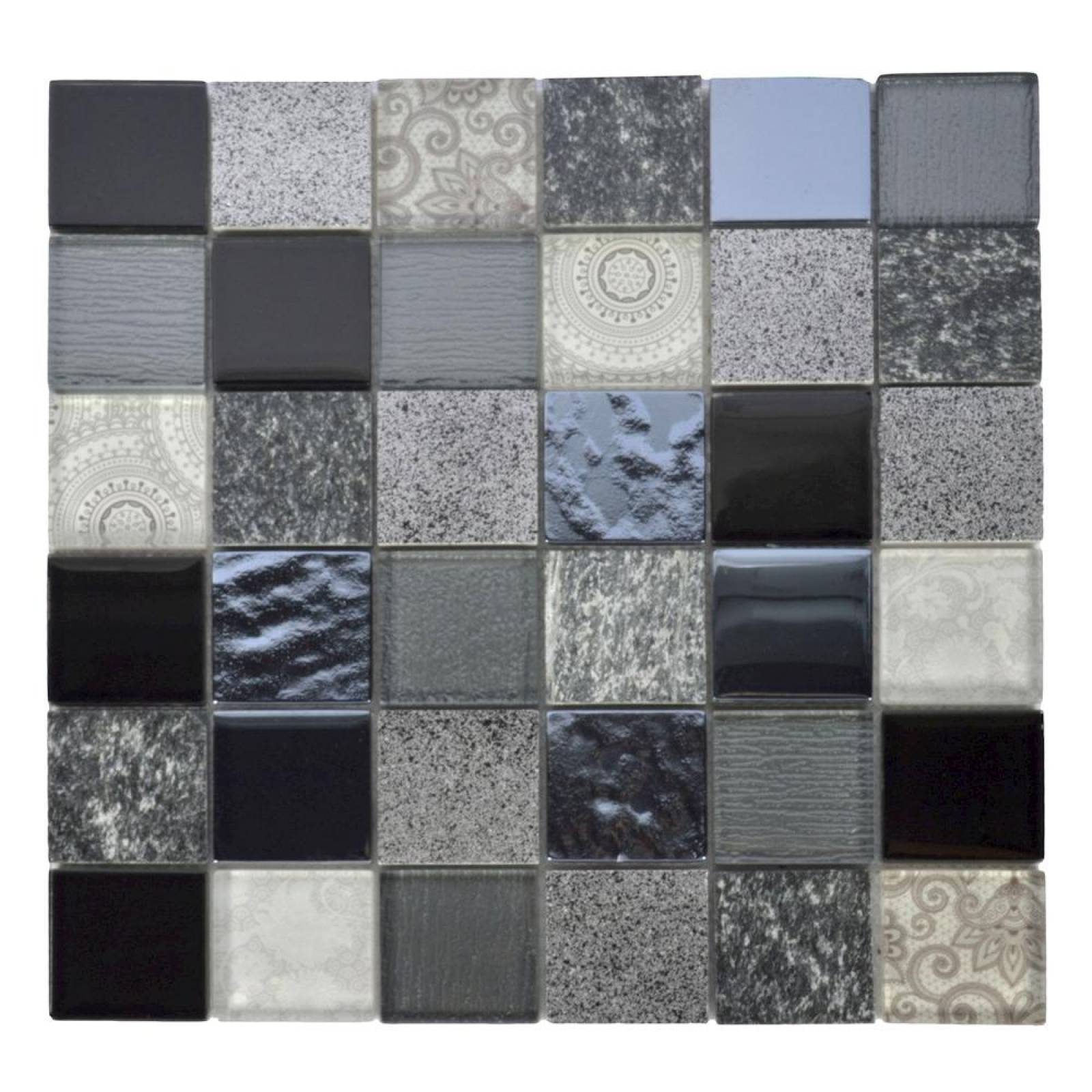 MALLA ELEMENTS BLACK 30X30CM PZ ELEMENTS 