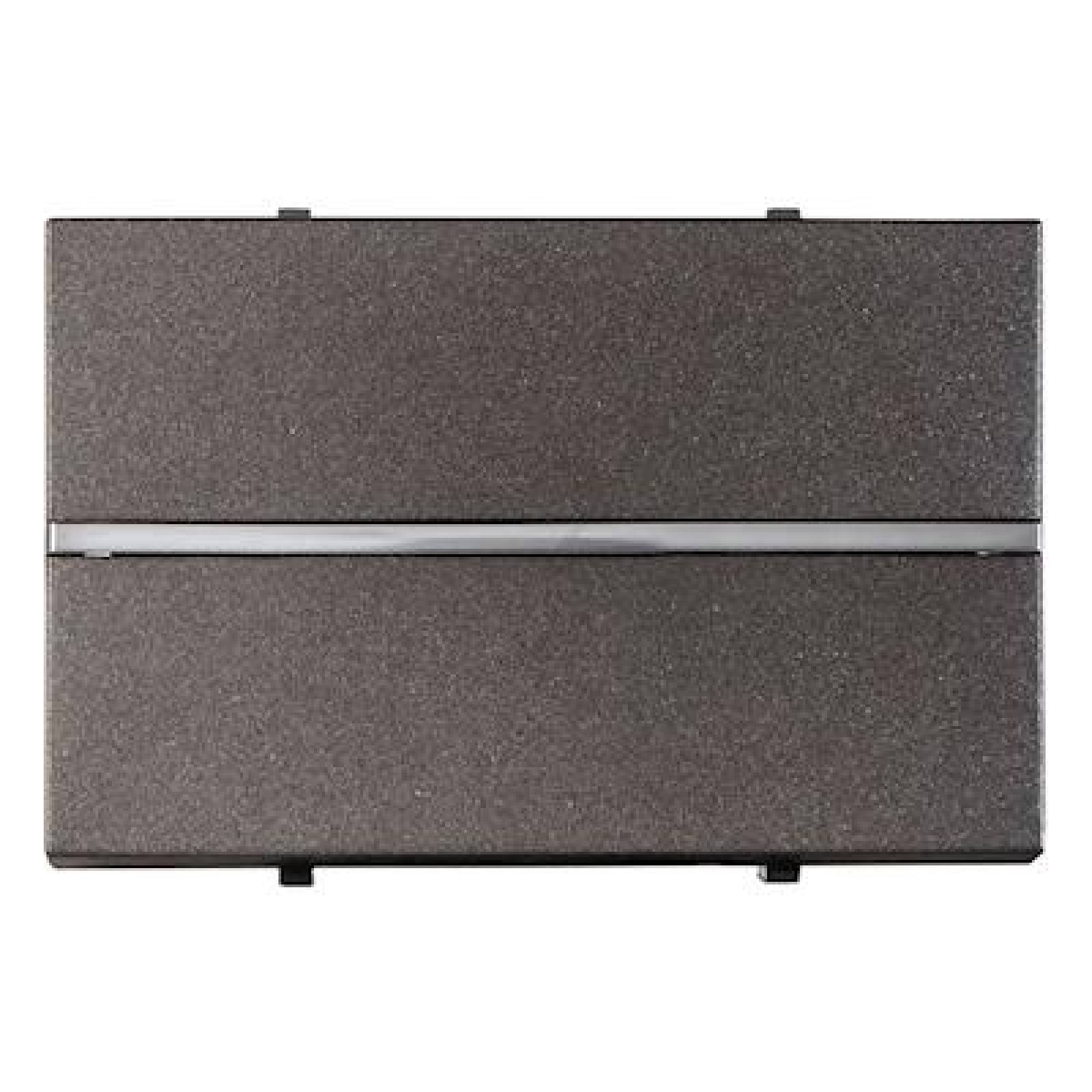 APAGADOR SENCILLO DE 3 MÓDULOS ZENIT GRIS ANTRACITA NIESSEN 