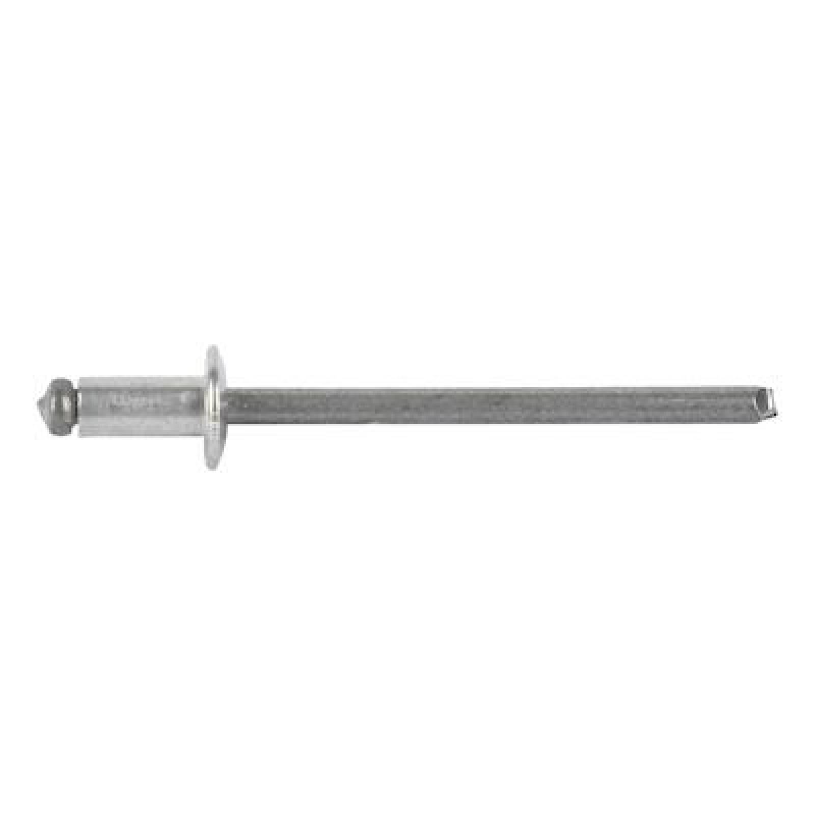 REMACHES DE 1/8 X 1/8 DE PULGADA PLATA 100 PIEZAS 