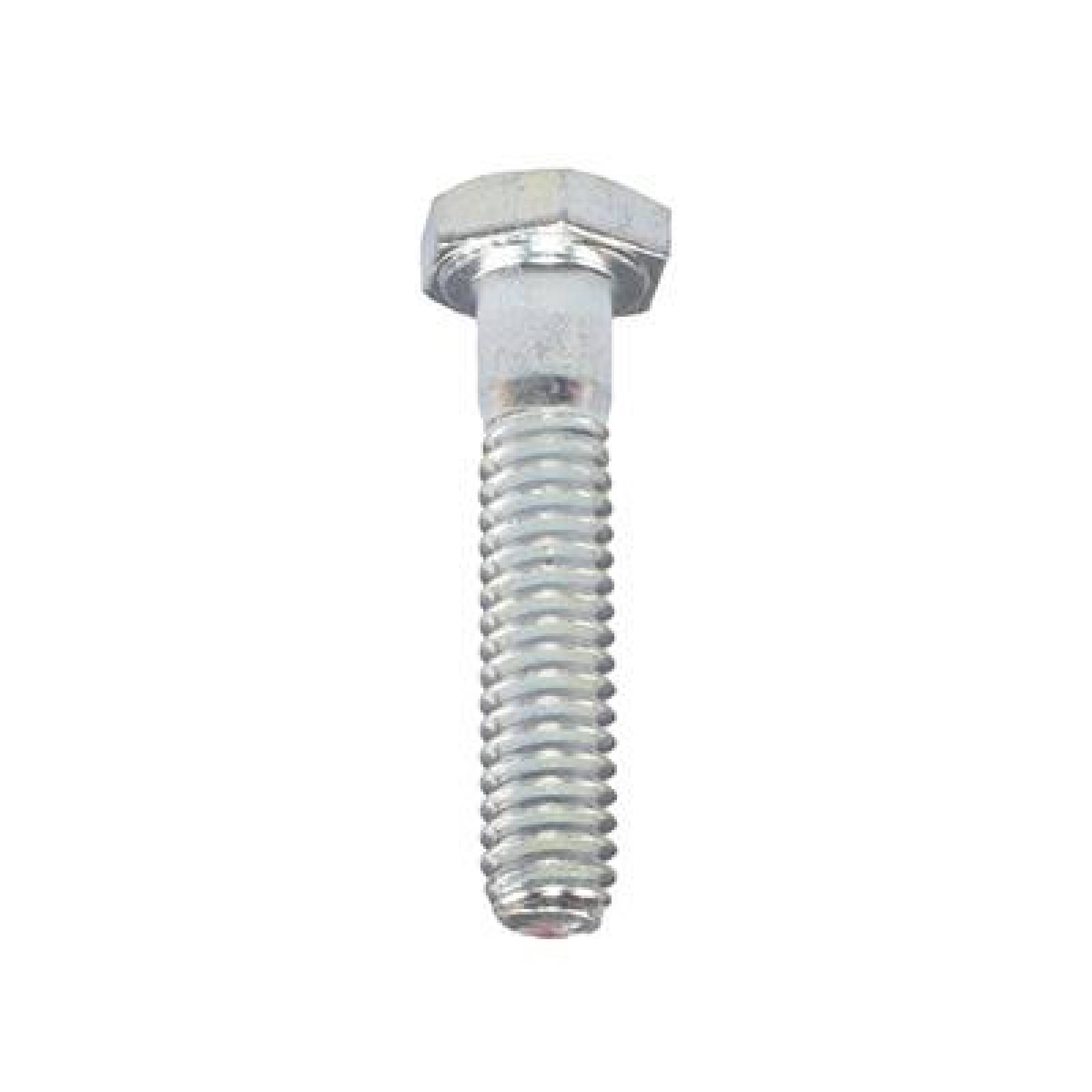 TORNILLO CON CABEZA HEXAGONAL 1/4 X 1 1/4 DE PULGADA PLATA 4 PIEZAS 
