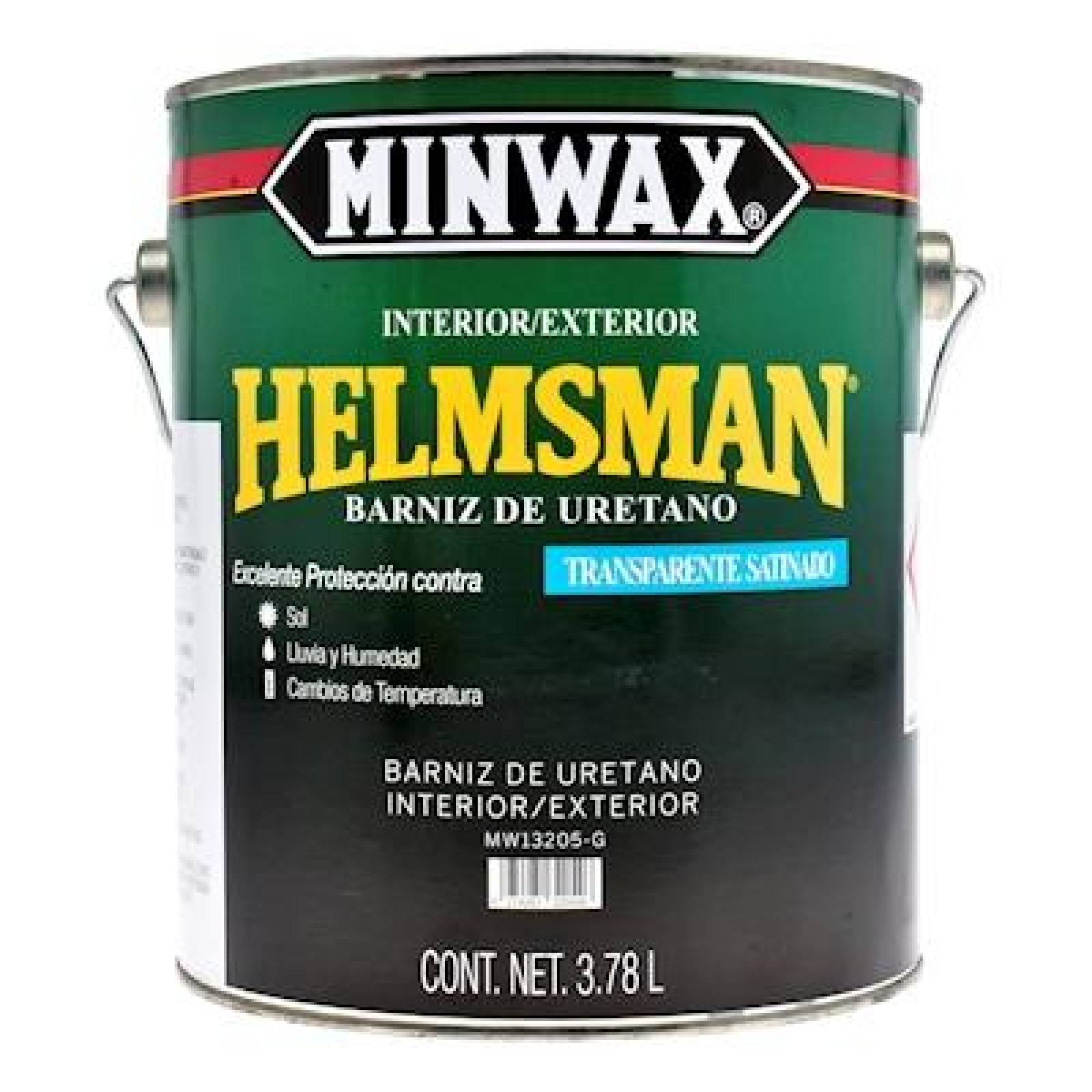 BARNIZ SATINADO PARA MADERA EXTERIOR 