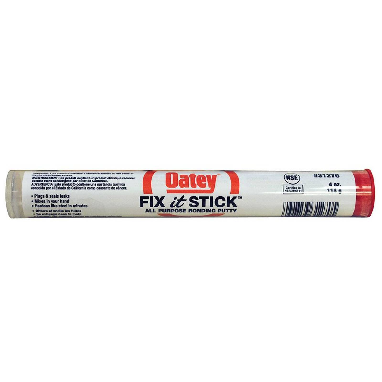 MASILLA EPÓXICA/ADHESIVA MULTIUSO DE 114 GR BLANCO OATEY