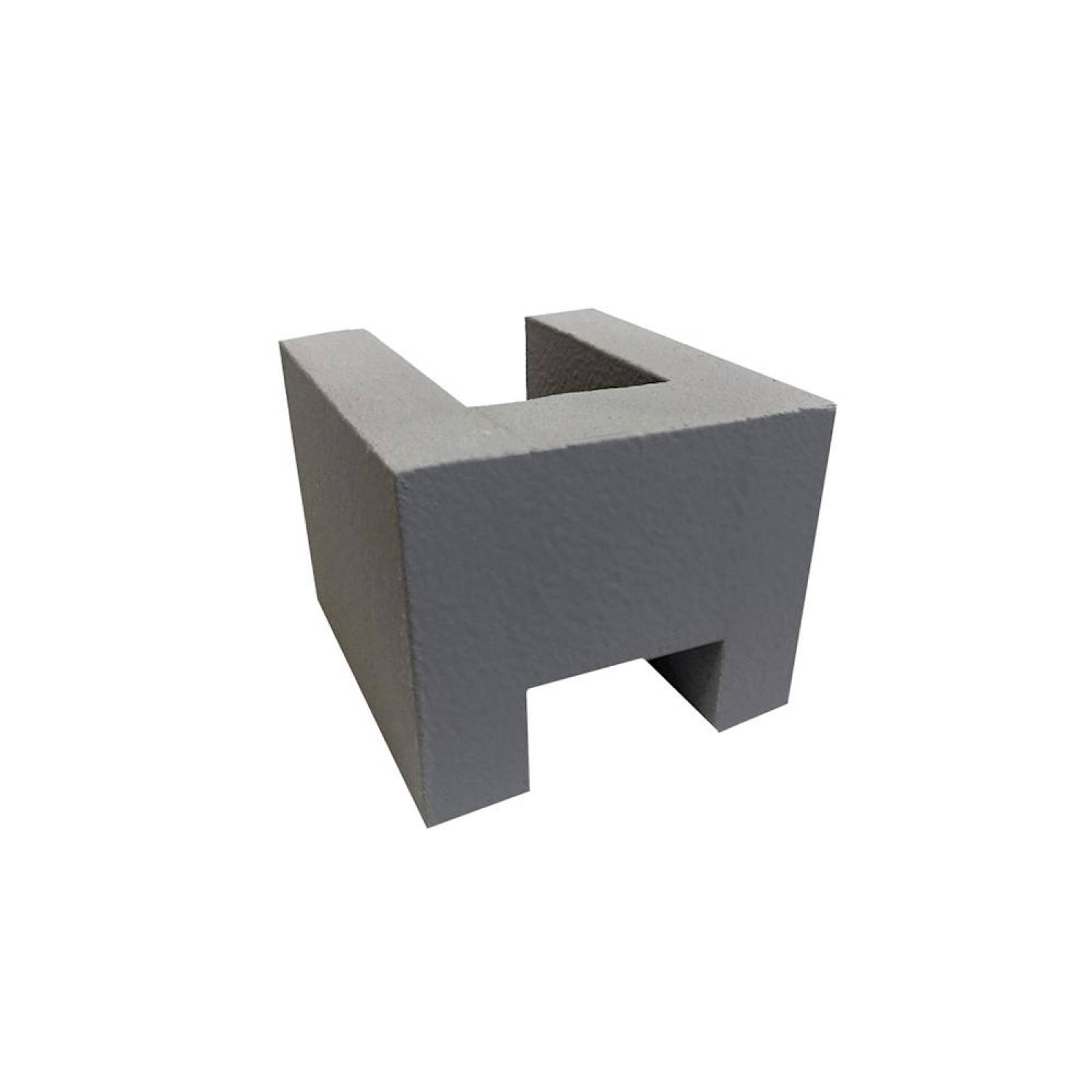 MOLDURA GÁRGOLA CONTEMPO 15 X 20 X 20 CM GRIS 