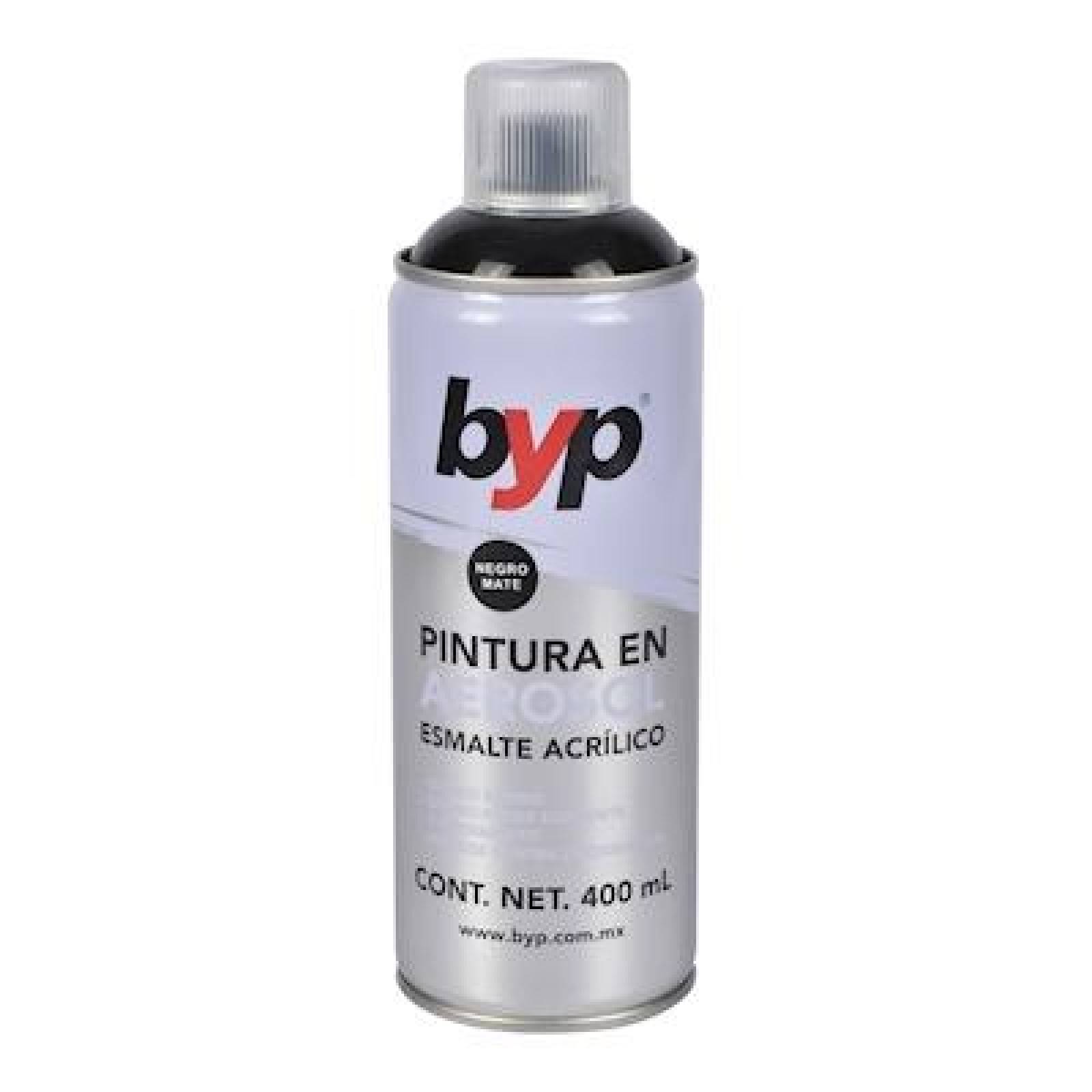 AEROSOL ACRÍLICO NEGRO MATE 
