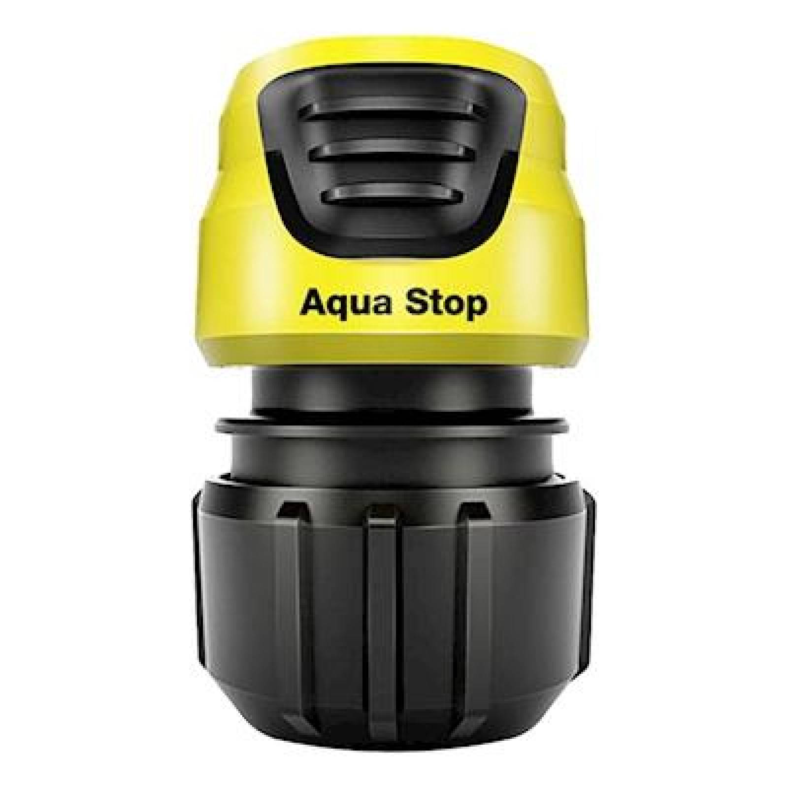 CONECTOR UNIVERSAL CON AQUA STOP PARA MANGUERA KARCHER 