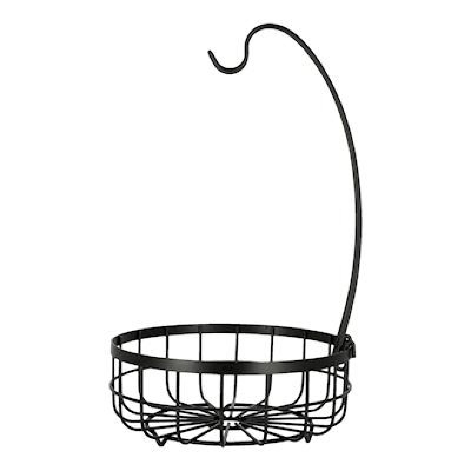 FRUTERO DE METAL NEGRO 