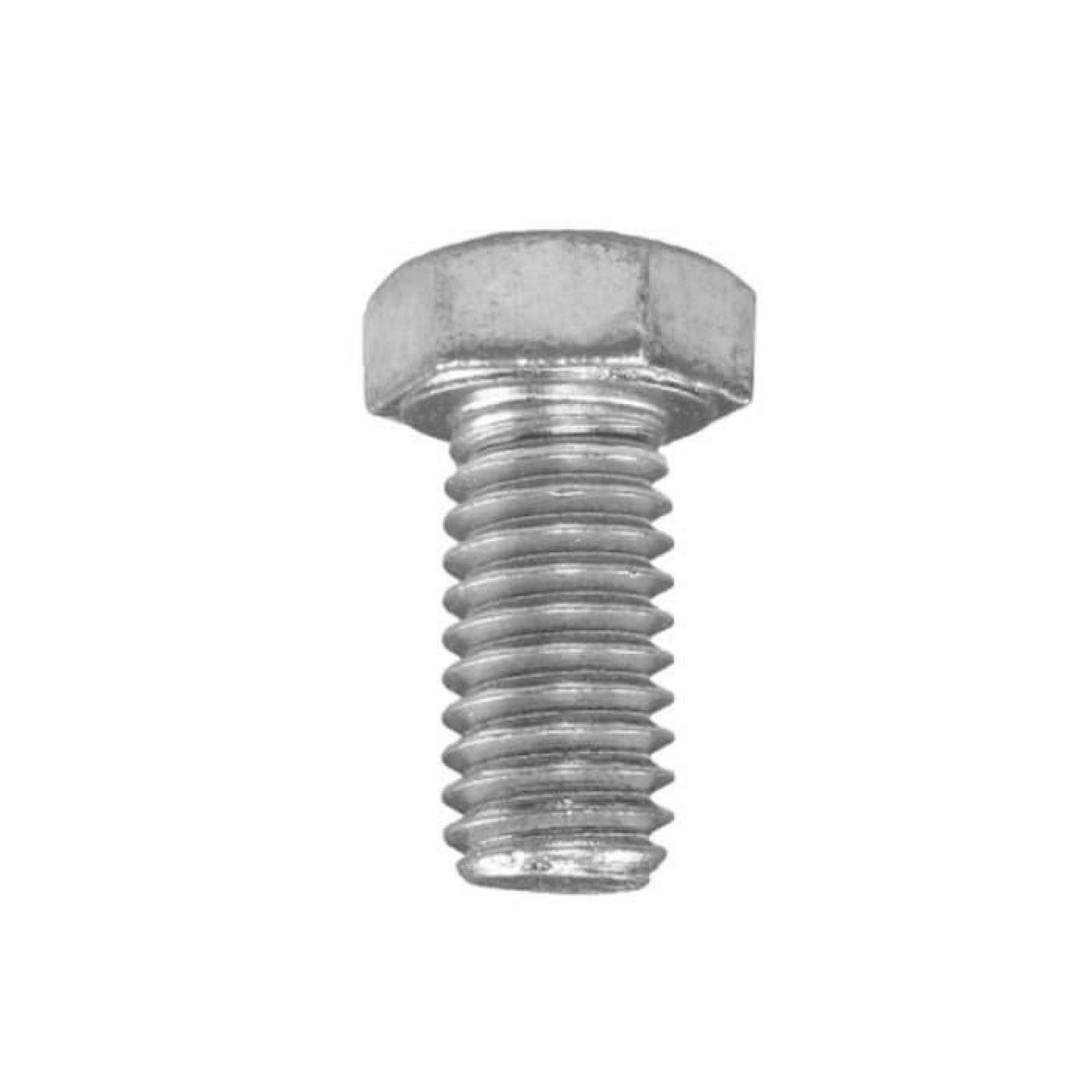 Tornillo Con Cabeza Hexagonal 3/8 X 3/4 Plata 4 Piezas