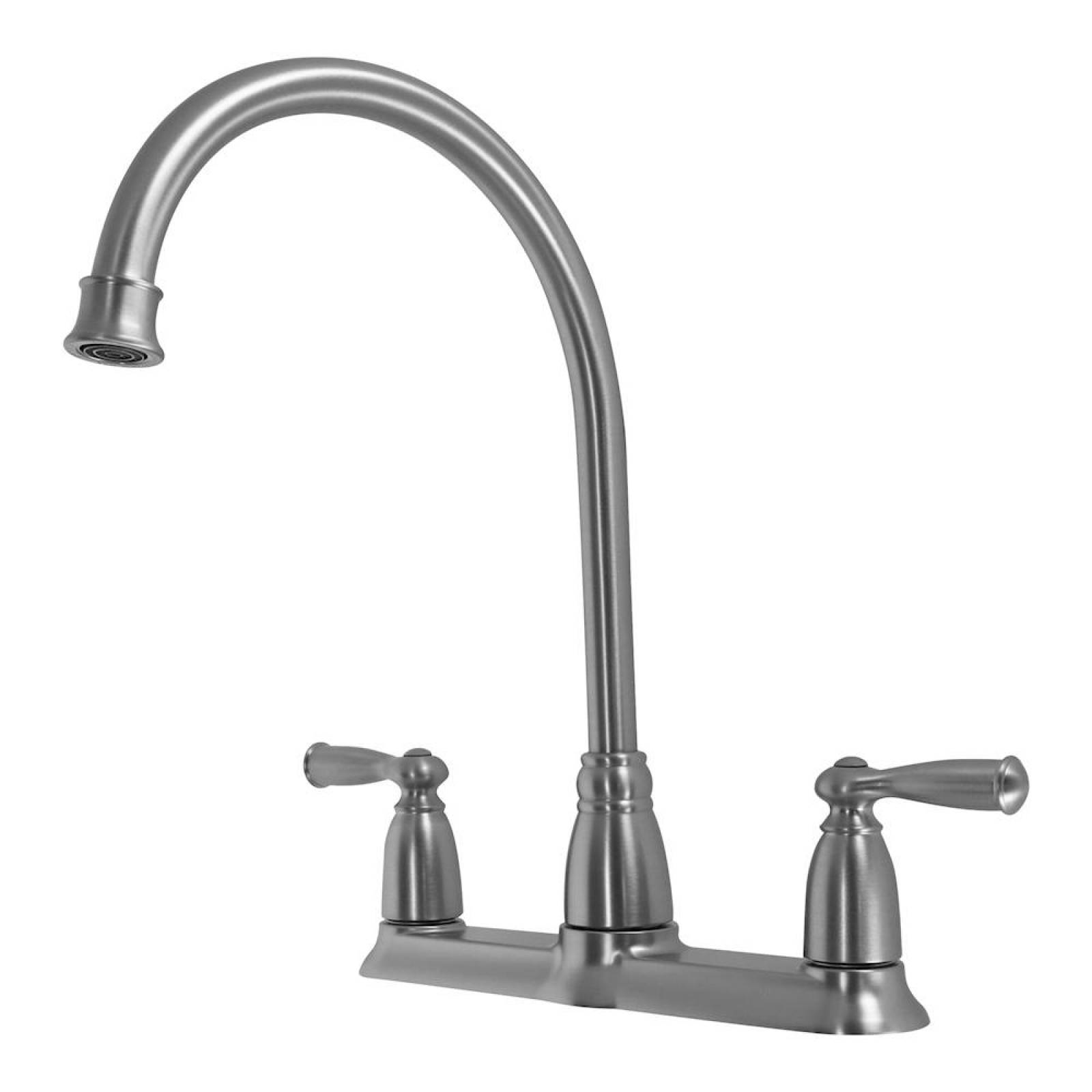 MEZCLADORA DE DOS MANERALES PARA COCINA BANBURY MO ACERO INOXIDABLE 