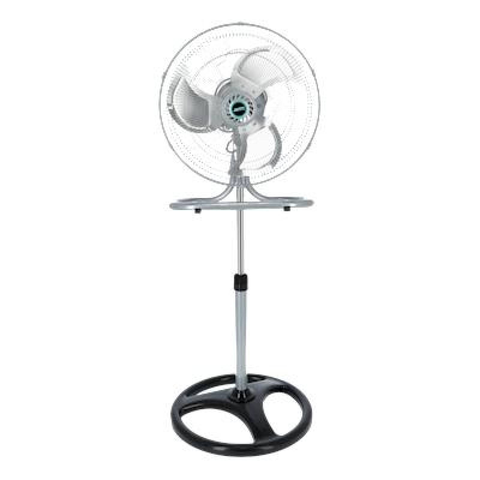 VENTILADOR DE PEDESTAL 2 EN 1 17 PULGADAS METAL MYAIR 