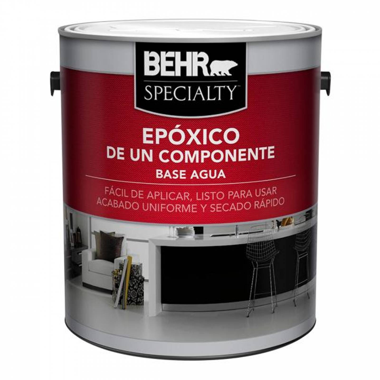 PINTURA EPÓXICA PISO CONCRETO BASE OSCURA 1G 