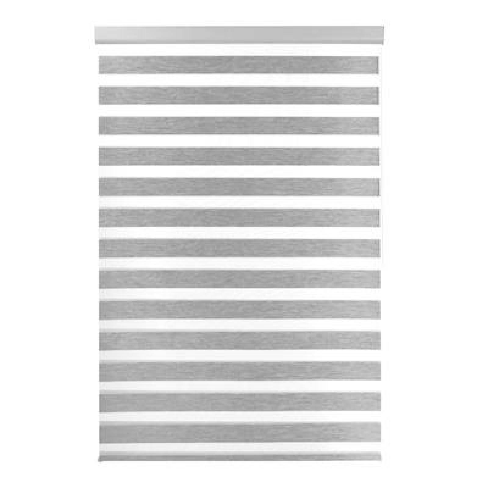 PERSIANA ENROLLABLE DÚO 220 X 120 CM GRIS 