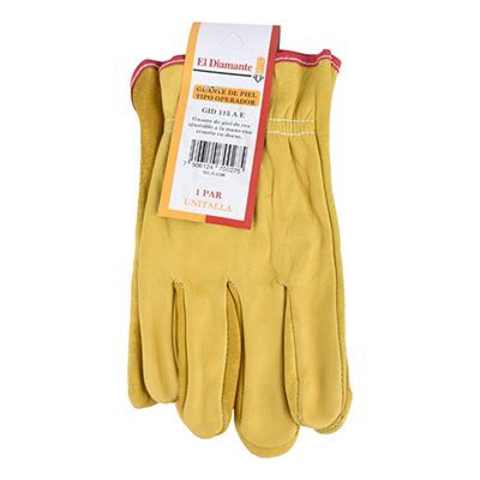 GUANTES DE PIEL TIPO OPERADOR 1 PAR 