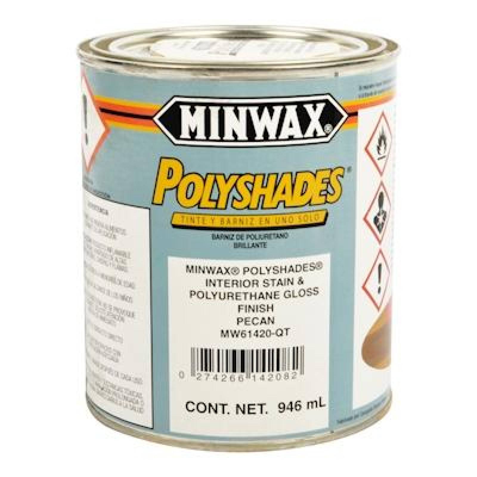 BARNIZ PARA MADERA DE 946 ML CAFÉ PECAN