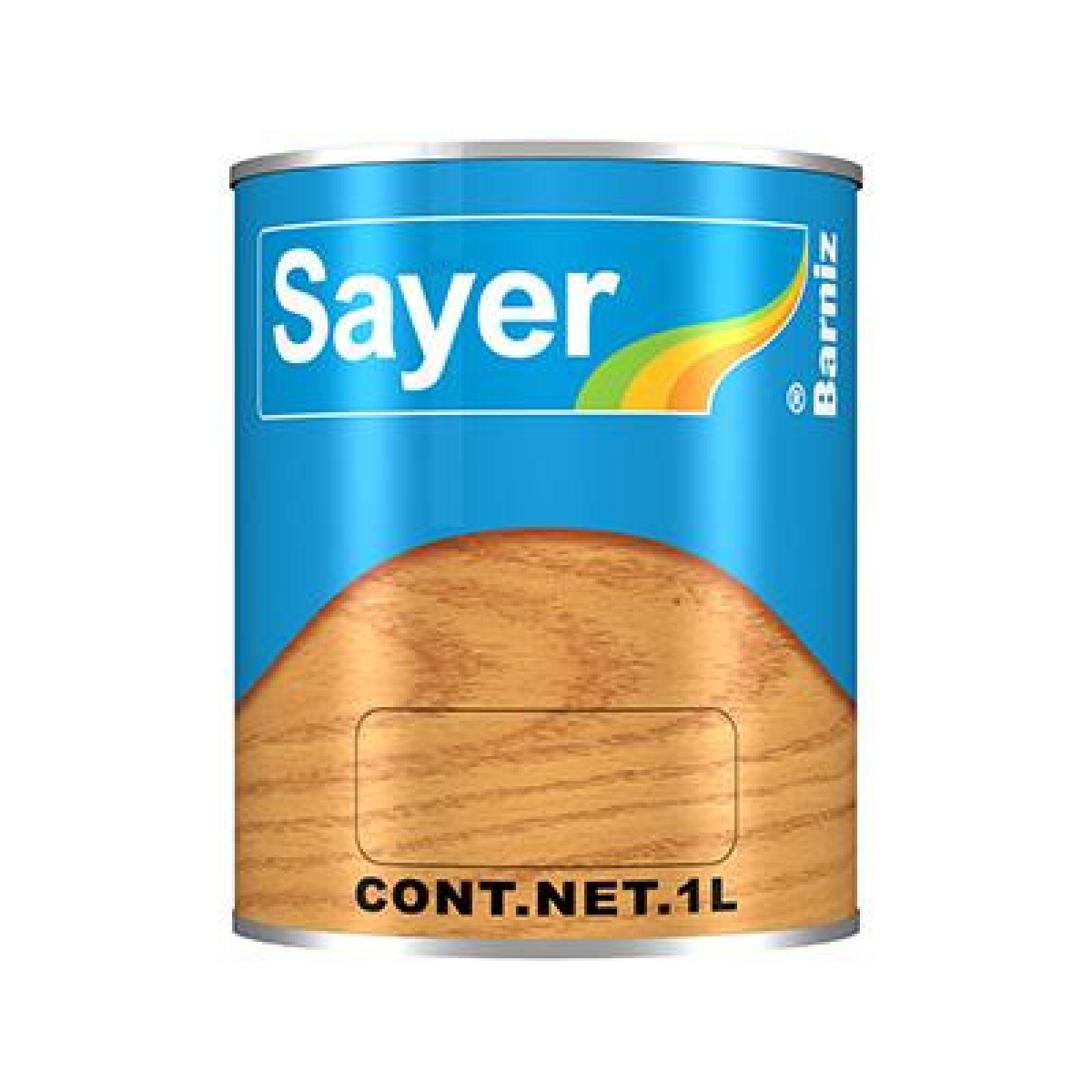 BARNIZ SAYER ART RESINA 1L TRANSPARENTE 