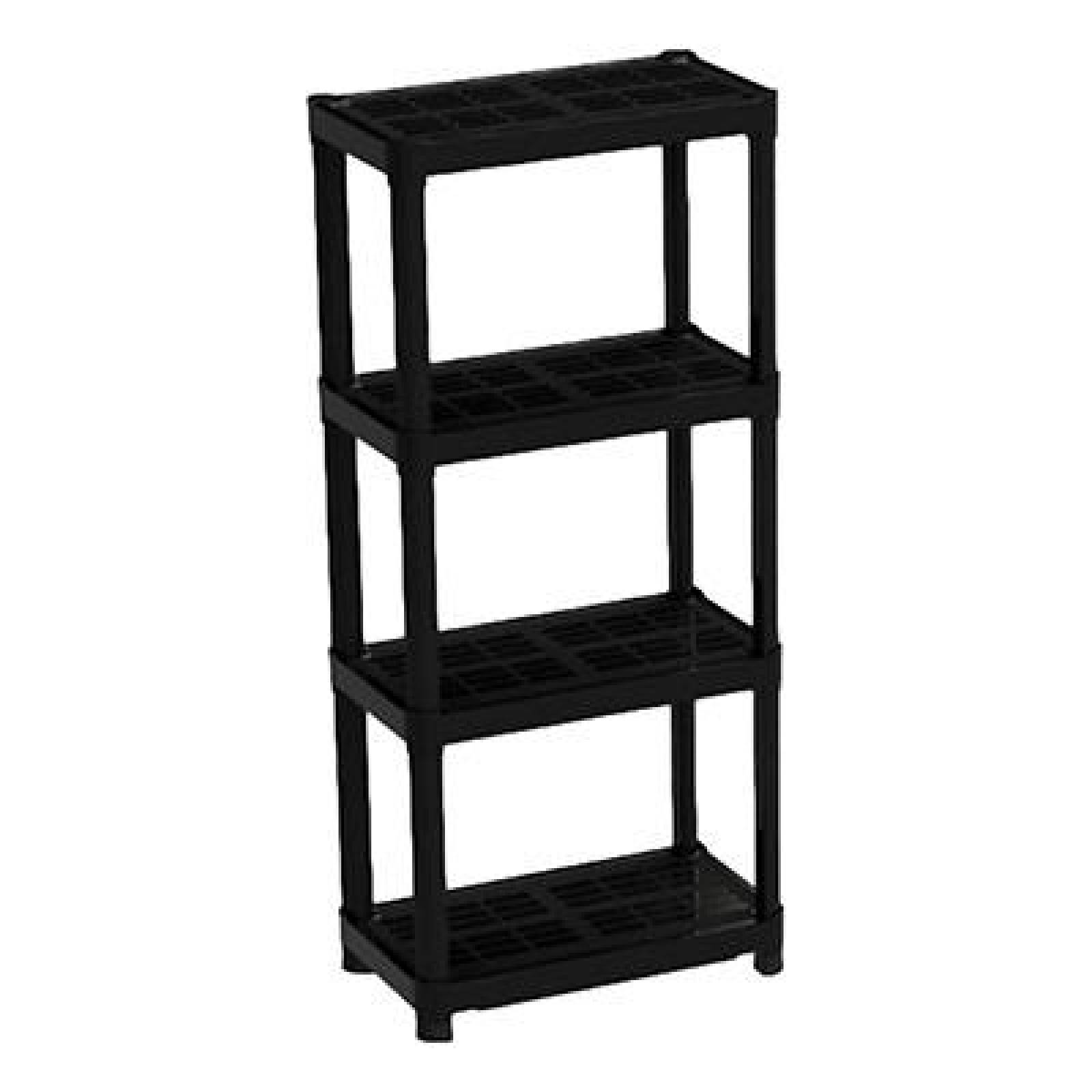 ESTANTE PLÁSTICO DE 4 NIVELES 