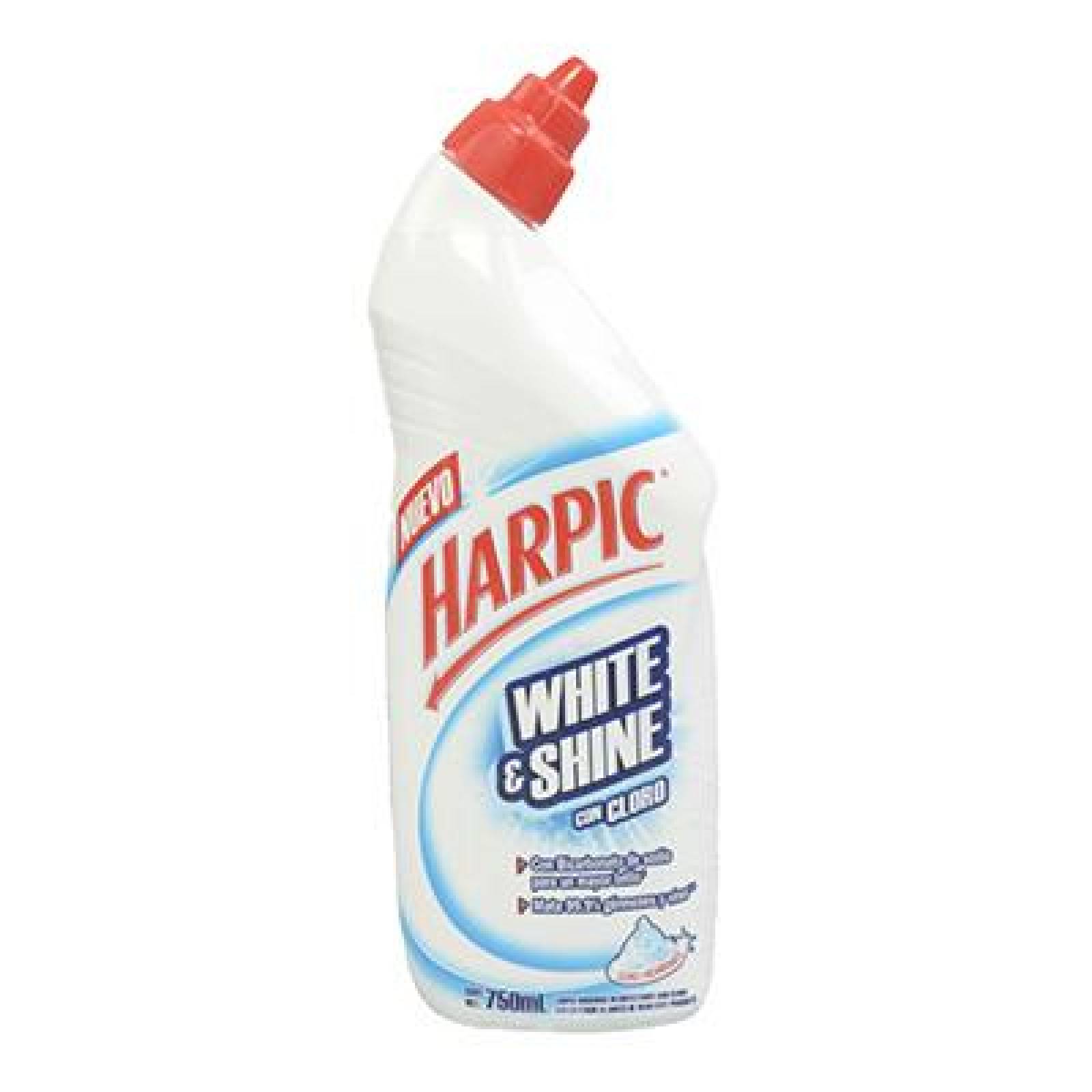 HARPIC BLANCURA Y BRILLO BLANCO 750 ML