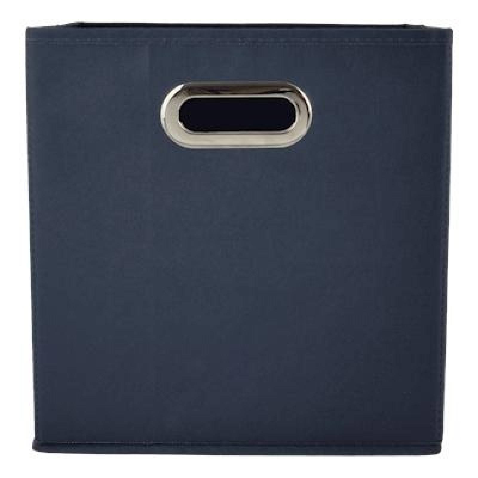 GAVETA CUBO PLEGABLE 27 X 27 X 28 CM GRIS 