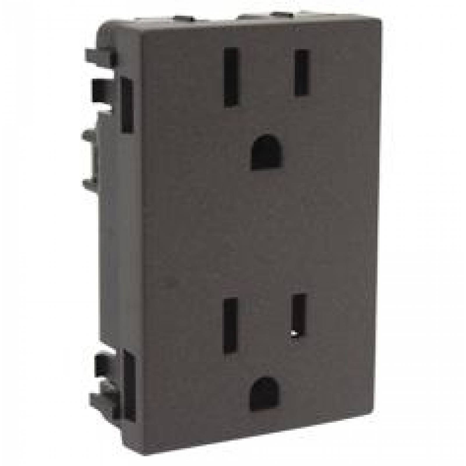 CONTACTO DUPLEX 2P+T ANTRACITA NIESSEN SERIE ZENIT 