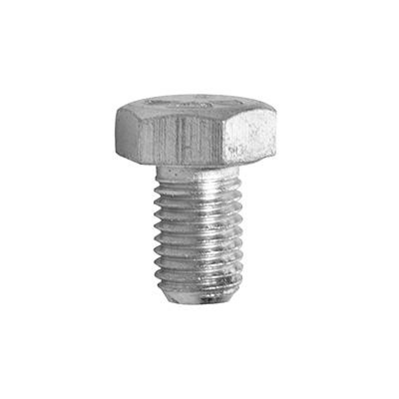 TORNILLO CABEZA HEXAGONAL DE 1/2 PULGADA PLATA 4 PIEZAS 