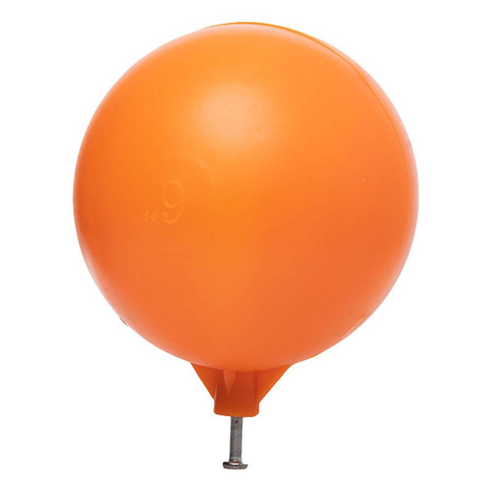 FLOTADOR PLASTICO # 6 INSERTO LATON ROSCABLE 1/4 