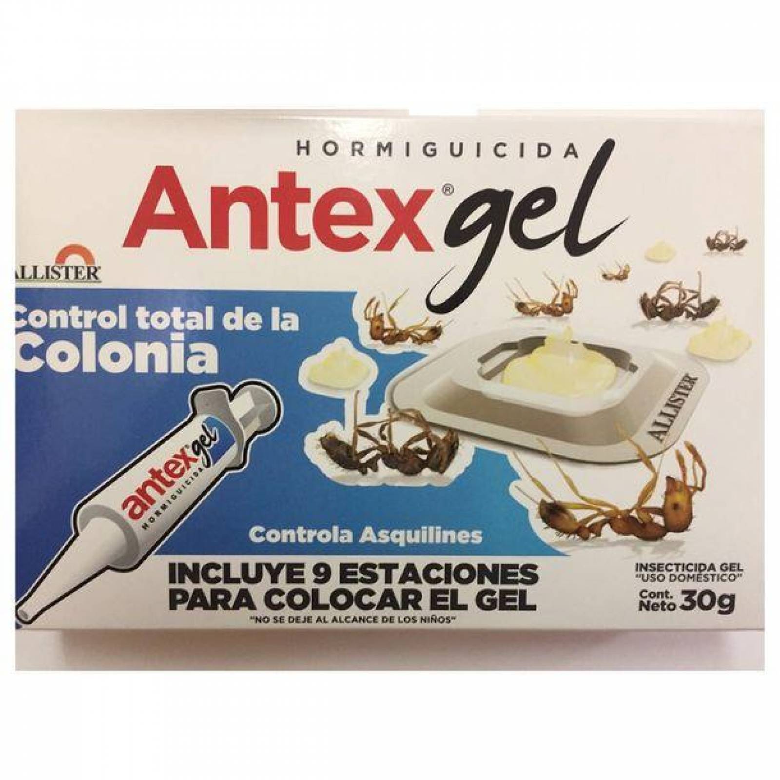 INSECTICIDA ANTEX GEL HORMIGAS 30G 
