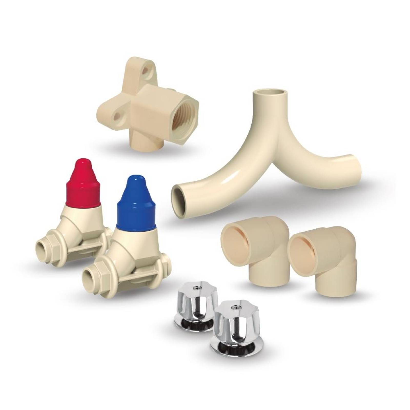 BLÍSTER PARA REGADERA CON CONEXIÓN CPVC 