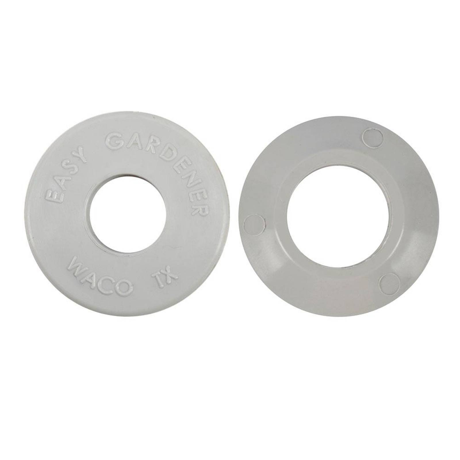 OJAL DE PLÁSTICO GRIS 10 PIEZAS