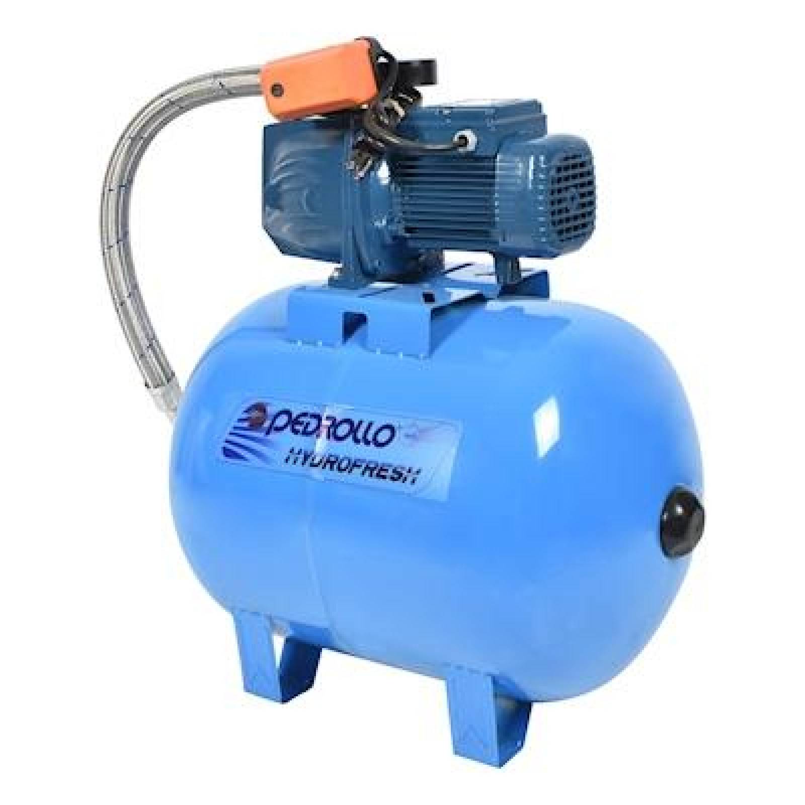 EQUIPO HIDRONEUMÁTICO 0.8 HP 115 VOLTS 5-60 L/MINUTO TANQUE 50 L 5 SERVICIOS SIMULTÁNEOS 