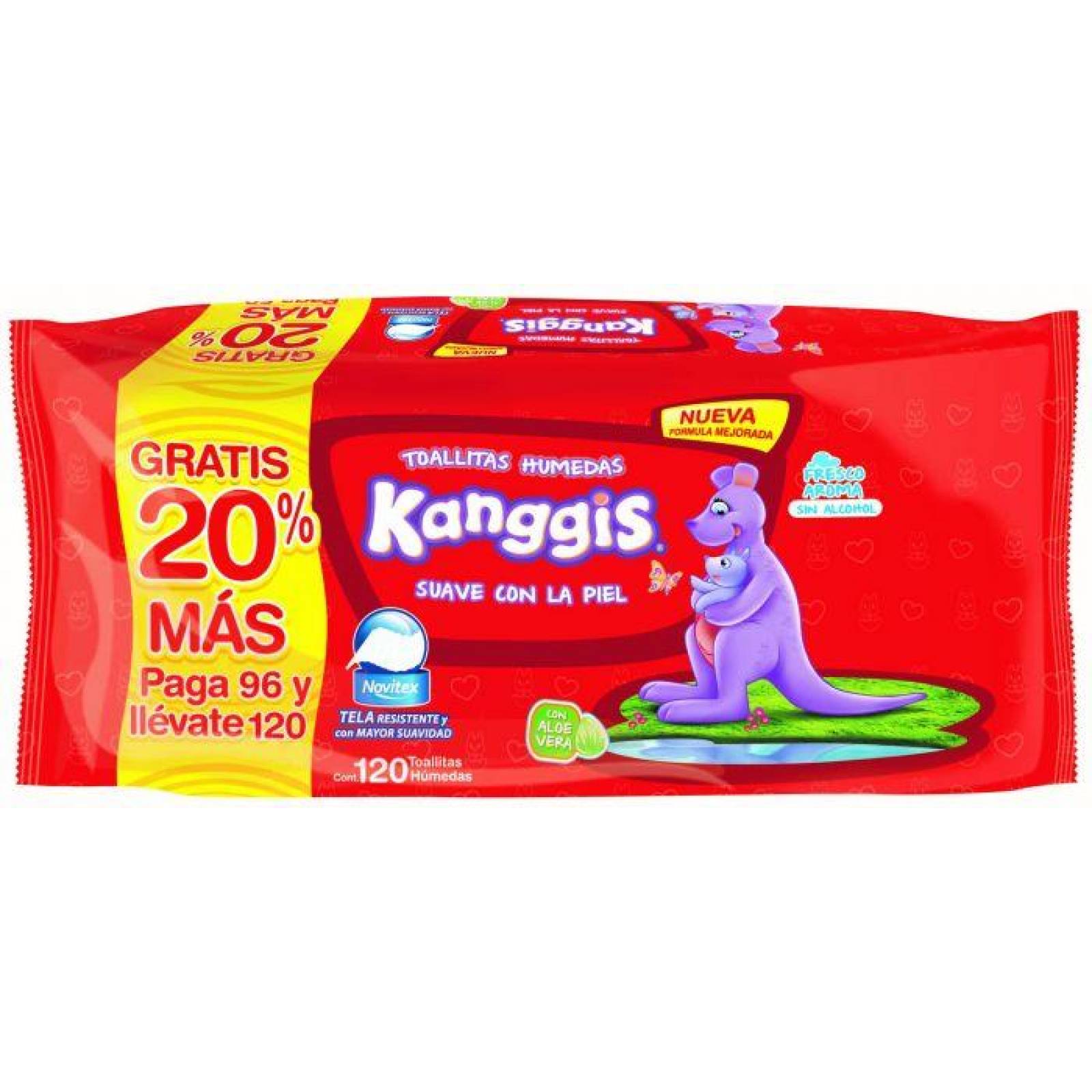 Toallitas Humedas para Bebe 120 pz 