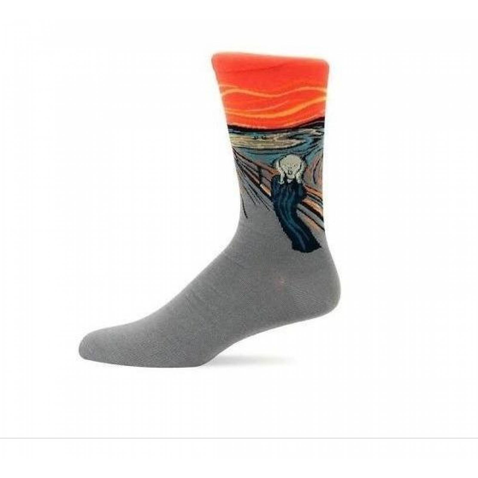 Calcetines Obras De Arte Unisex Pintura Escultura Mpb-257 El Grito