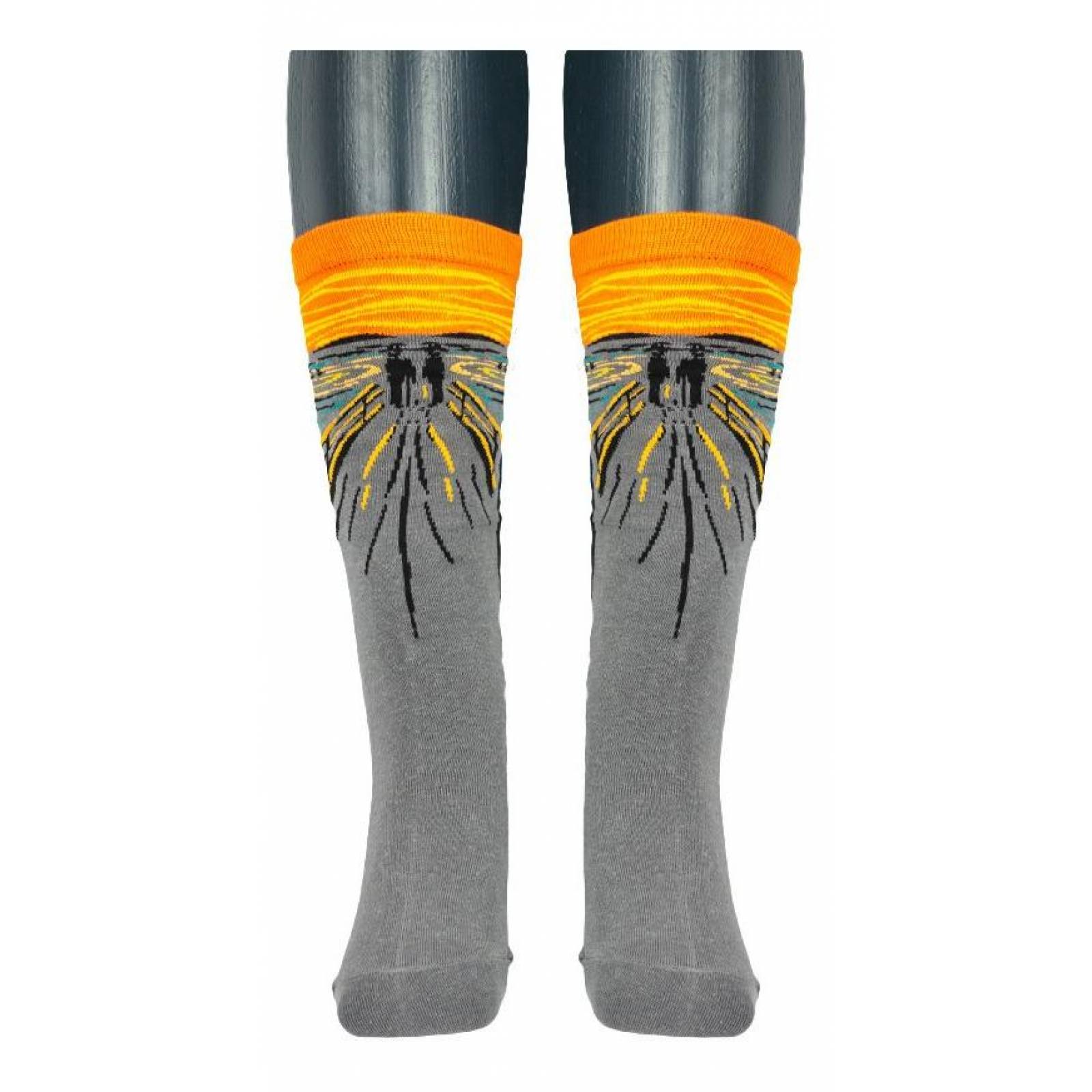 Calcetines Obras De Arte Unisex Pintura Escultura Mpb-257 El Grito