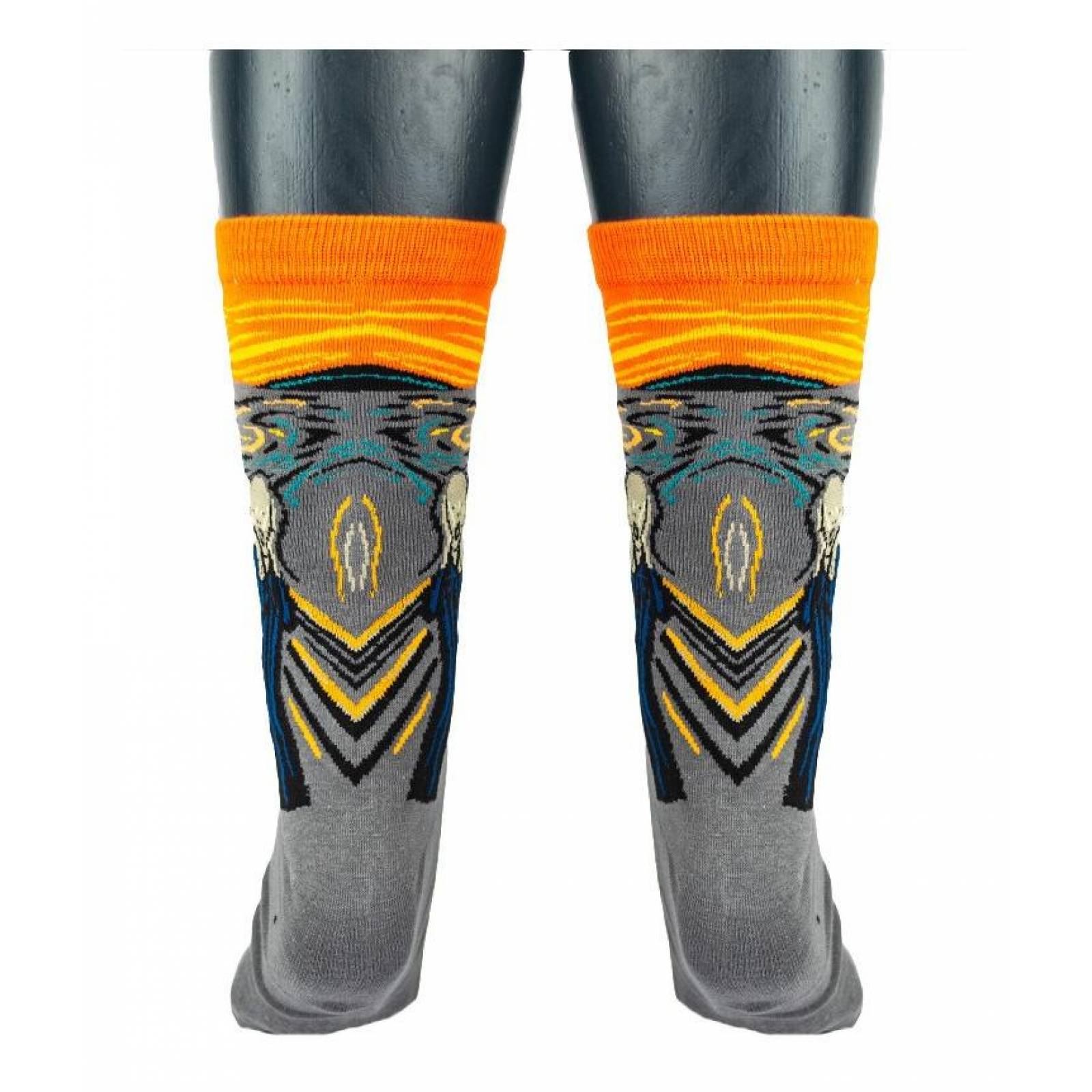 Calcetines Obras De Arte Unisex Pintura Escultura Mpb-257 El Grito