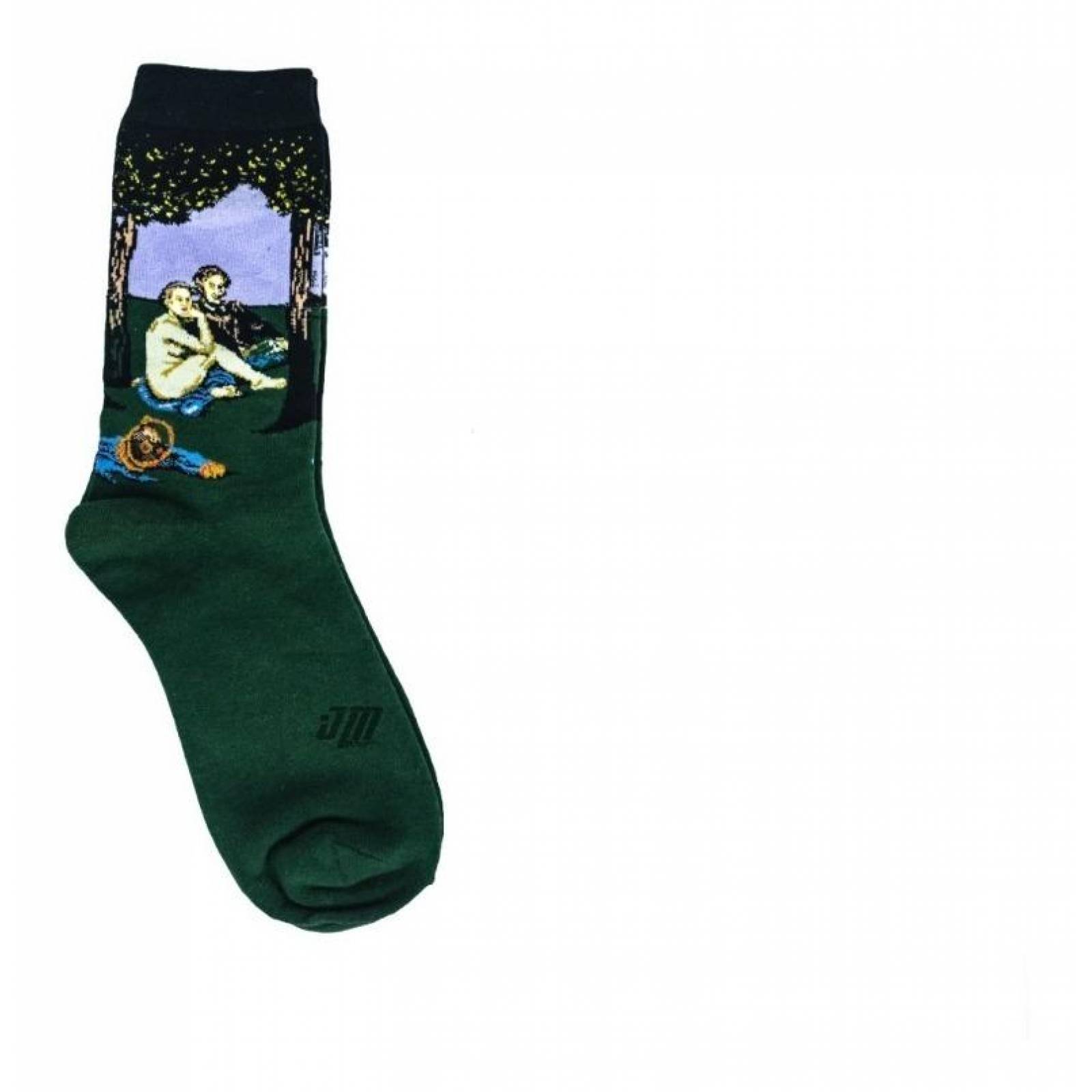 Calcetines Obras De Arte Unisex Pintura Escultura Mpb-257 Almuerzo sobre la Hierba