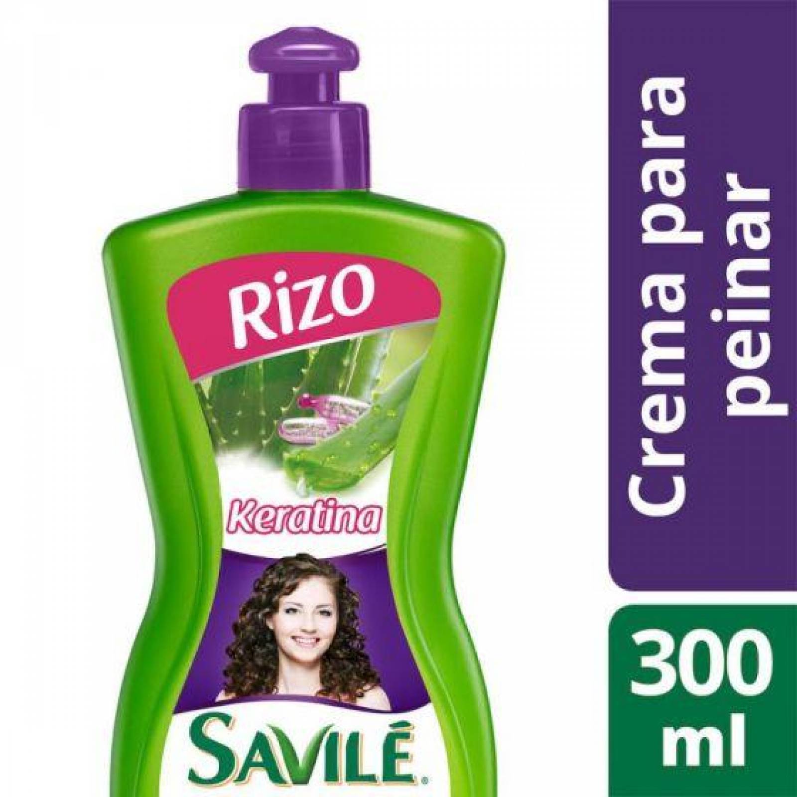 Crema para Peinar Rizos Keratina 300 ml 