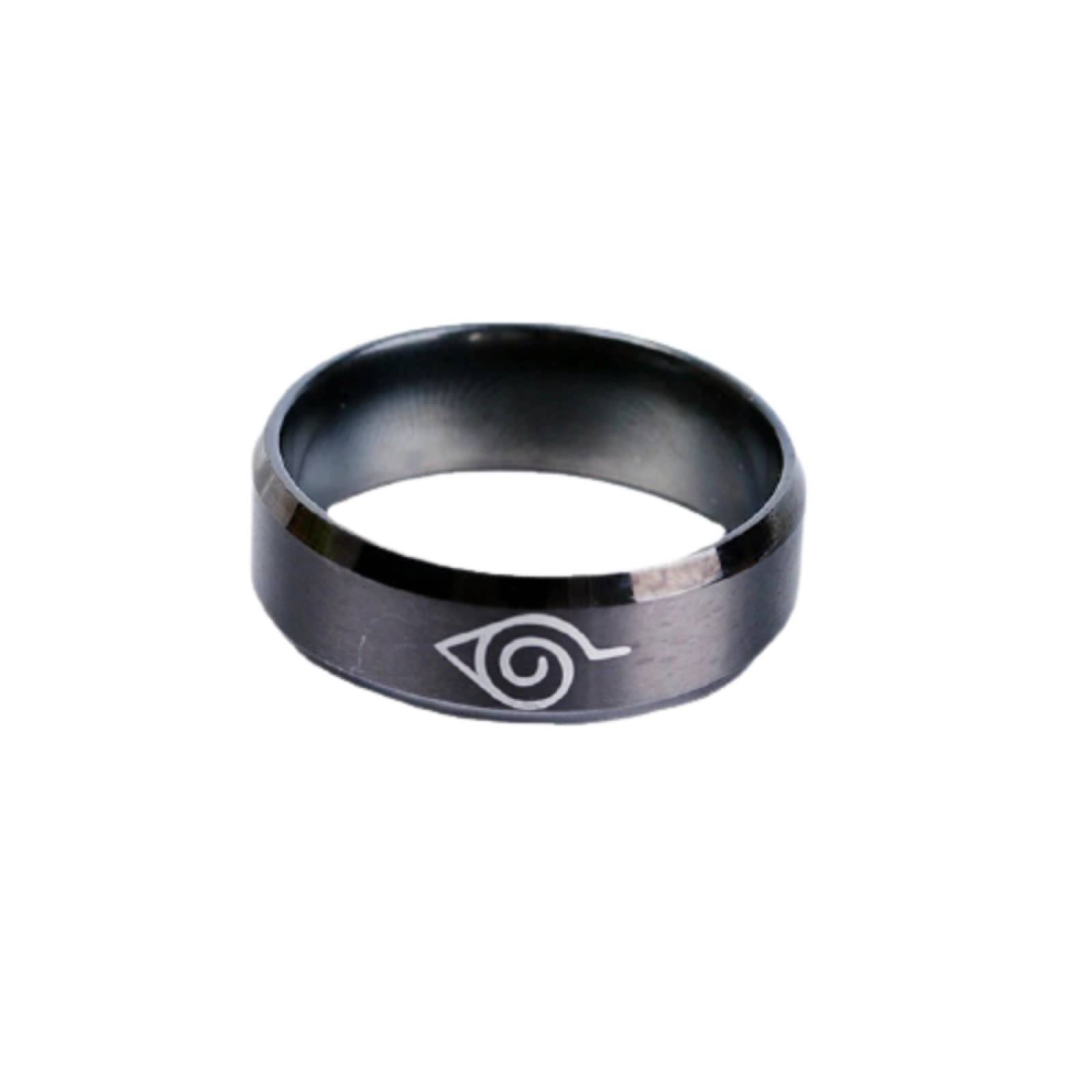 Anillo Naruto Konoha Acero Inoxidable M-007 