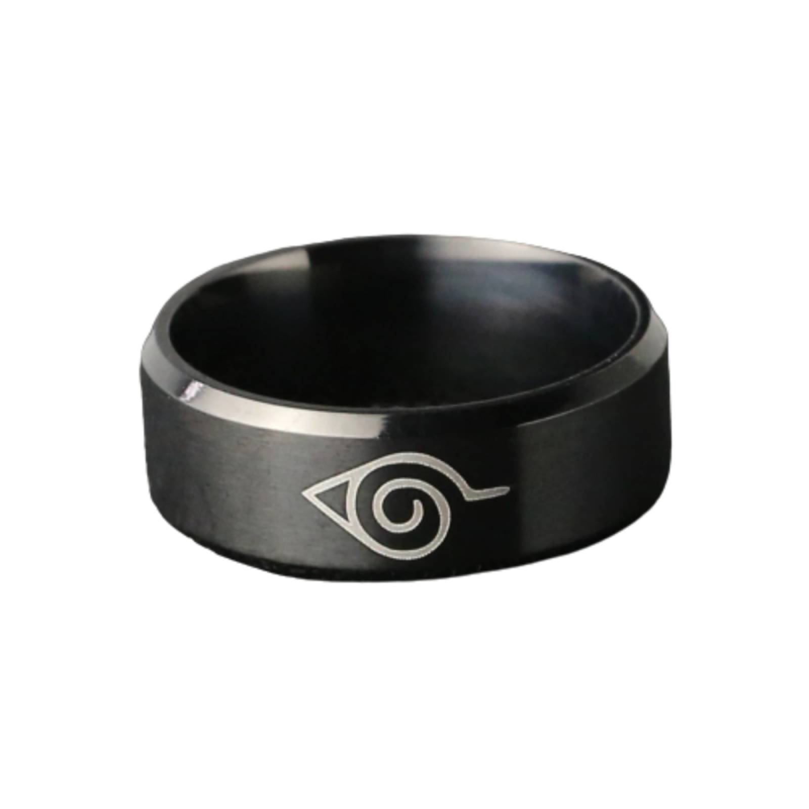 Anillo Naruto Konoha Acero Inoxidable M-007 