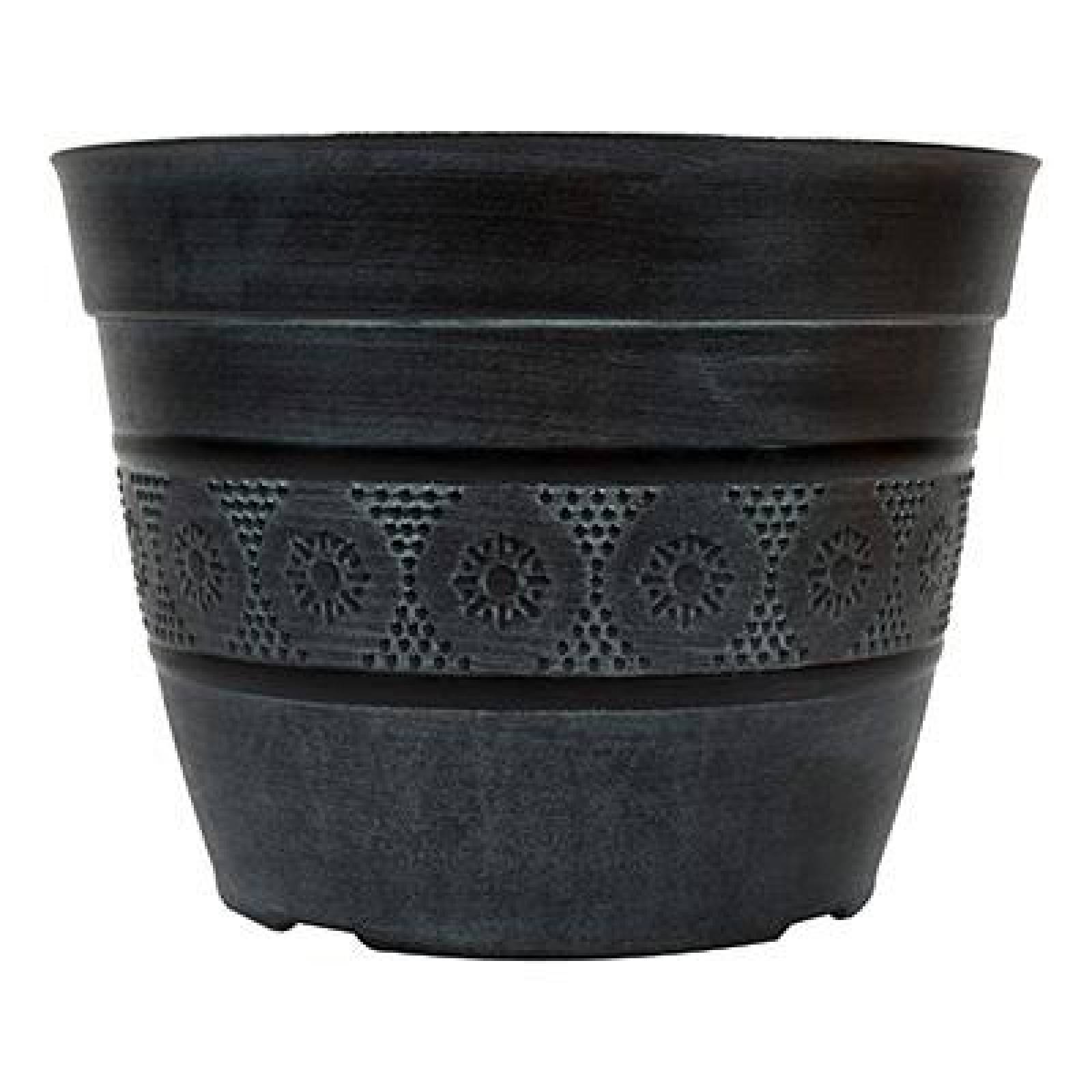 MACETA DE PLÁSTICO 10 PULGADAS AZUL TURQUESA PRIDE GARDEN PRODUCTS 