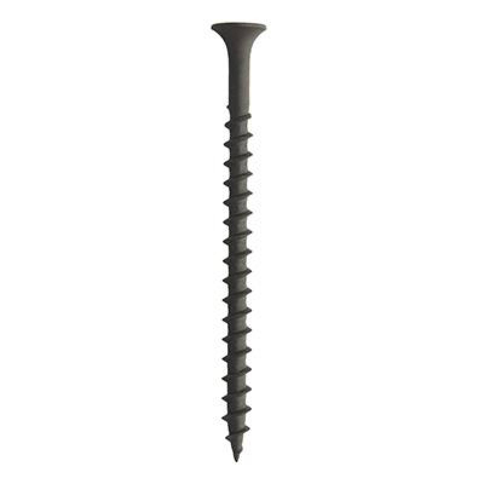 TORNILLO PARA TABLAROCA DE 2 1/2 PULGADAS NEGRO CON 100 PIEZAS 