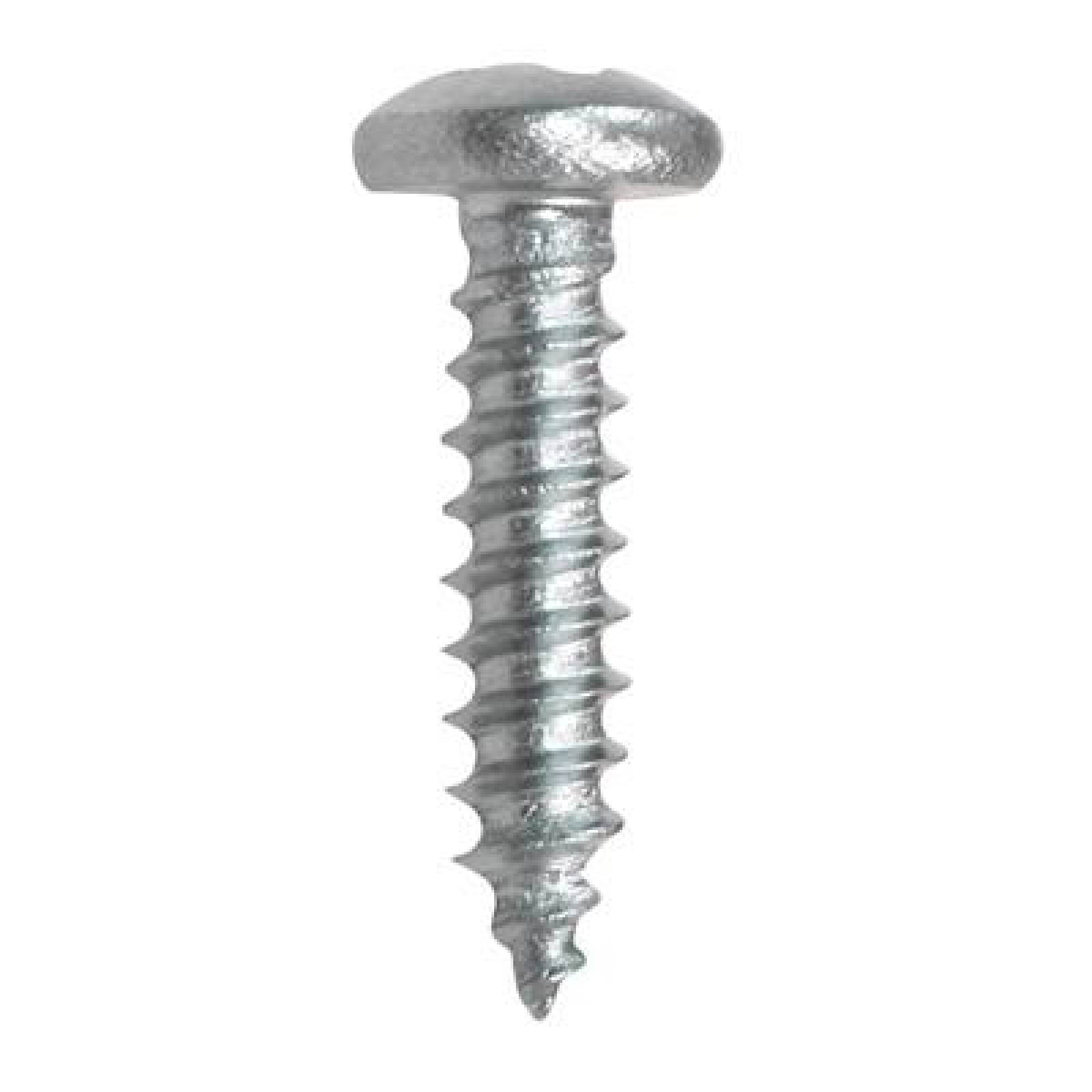 TORNILLO PARA METAL DE 1 PULGADA PLATA 100 PIEZAS 