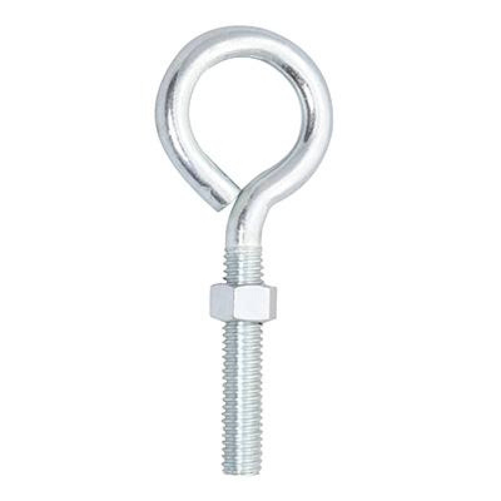 ARMELLA CON TUERCA DE 3/8 DE PULGADA PLATA 