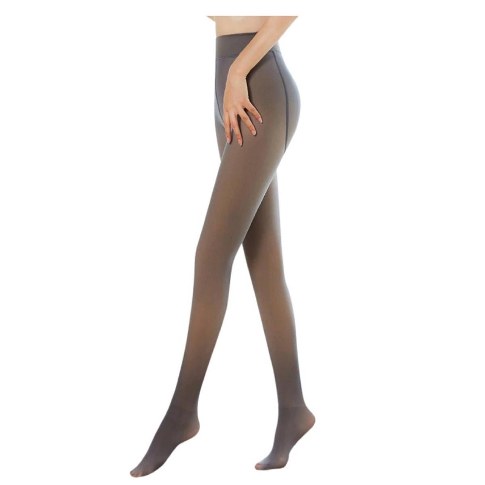 Leggins Mallas peluche mujer invierno gruesa V-193
