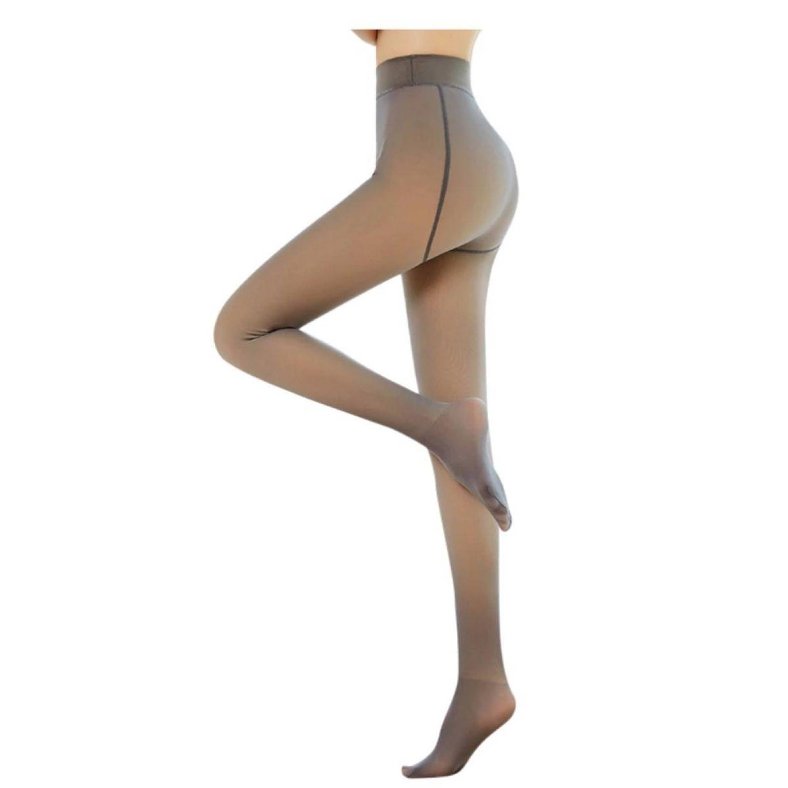 Leggins Mallas peluche mujer invierno gruesa V-193